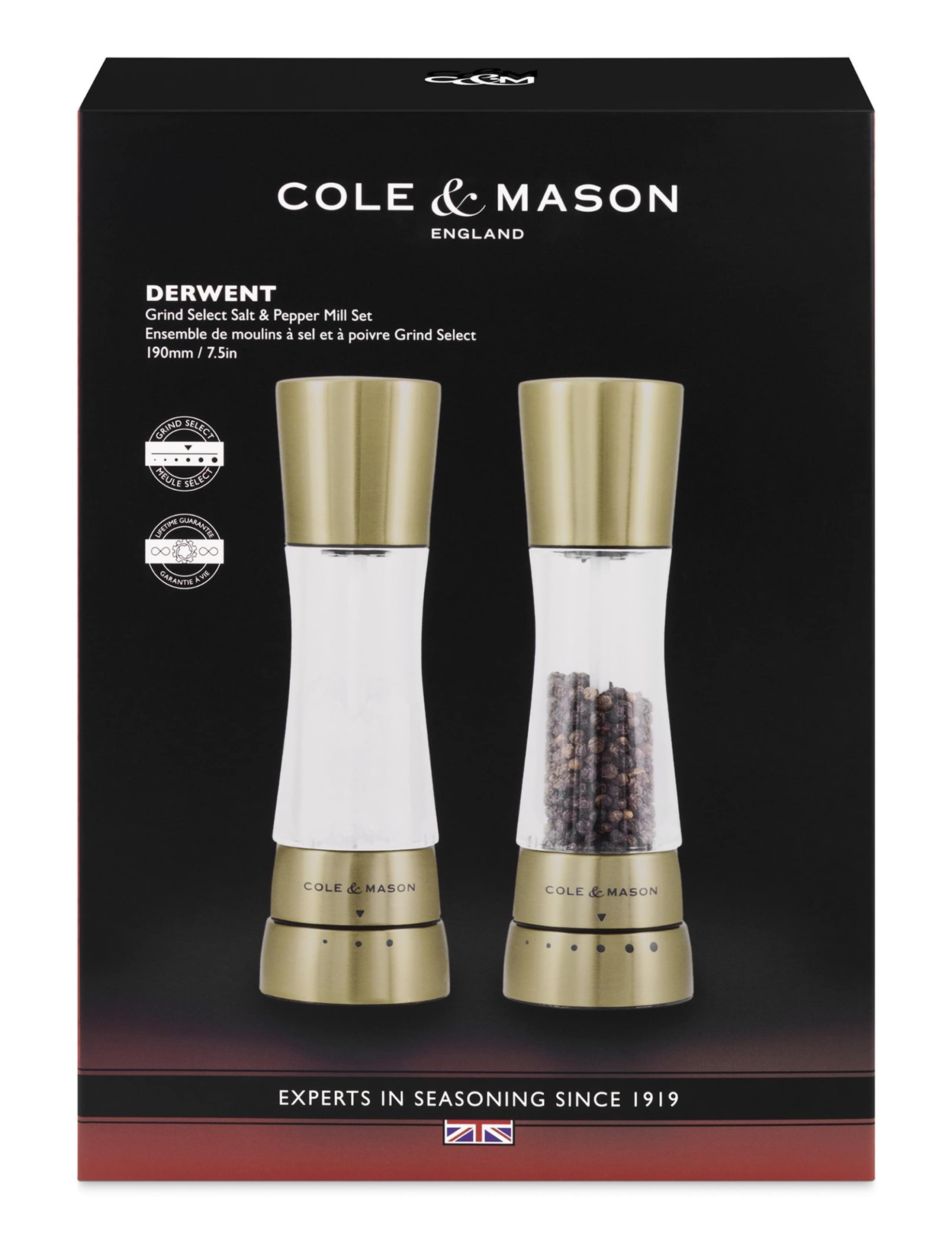 Resin Salt & Pepper Mill Set 190mm 11 of 11
