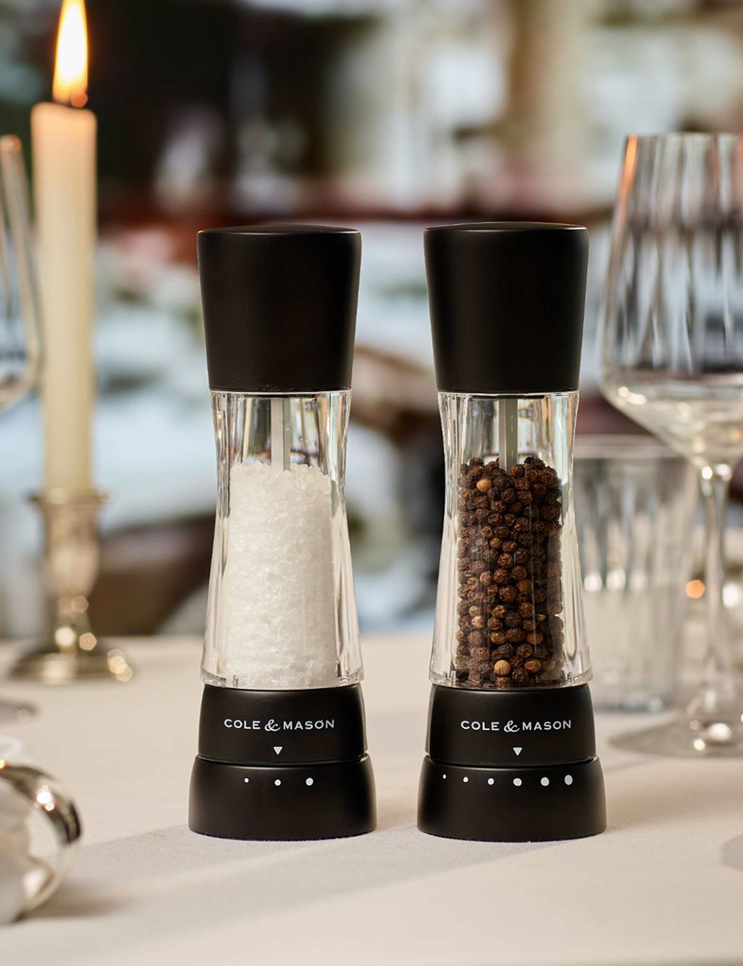 Stainless Steel Salt & Pepper Mill Set 190mm 2 of 6