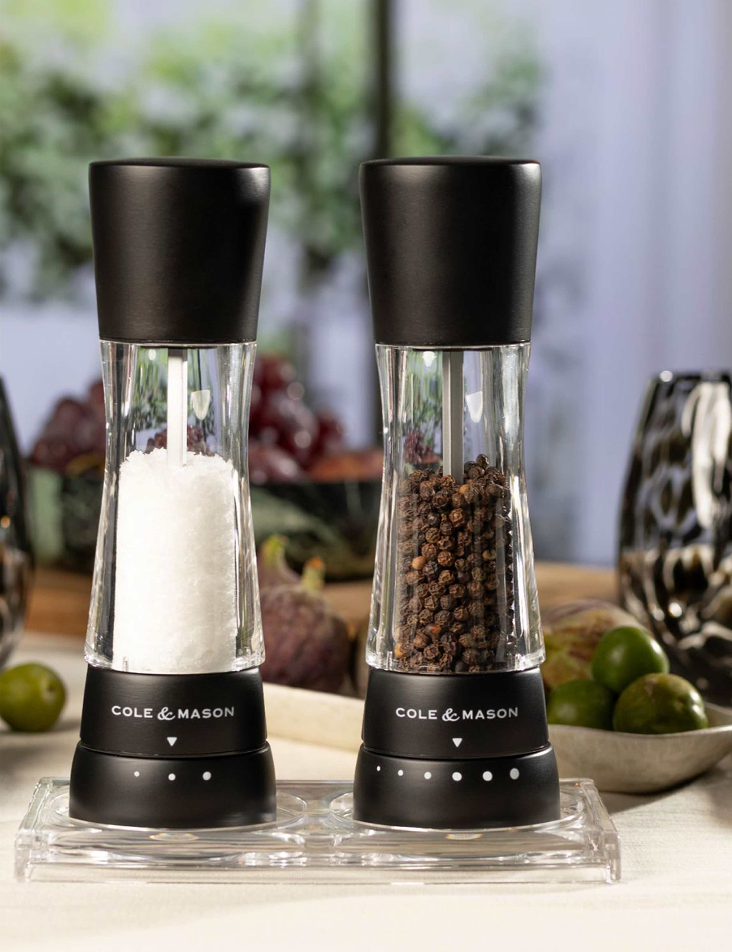 Stainless Steel Salt & Pepper Mill Set 190mm 3 of 6