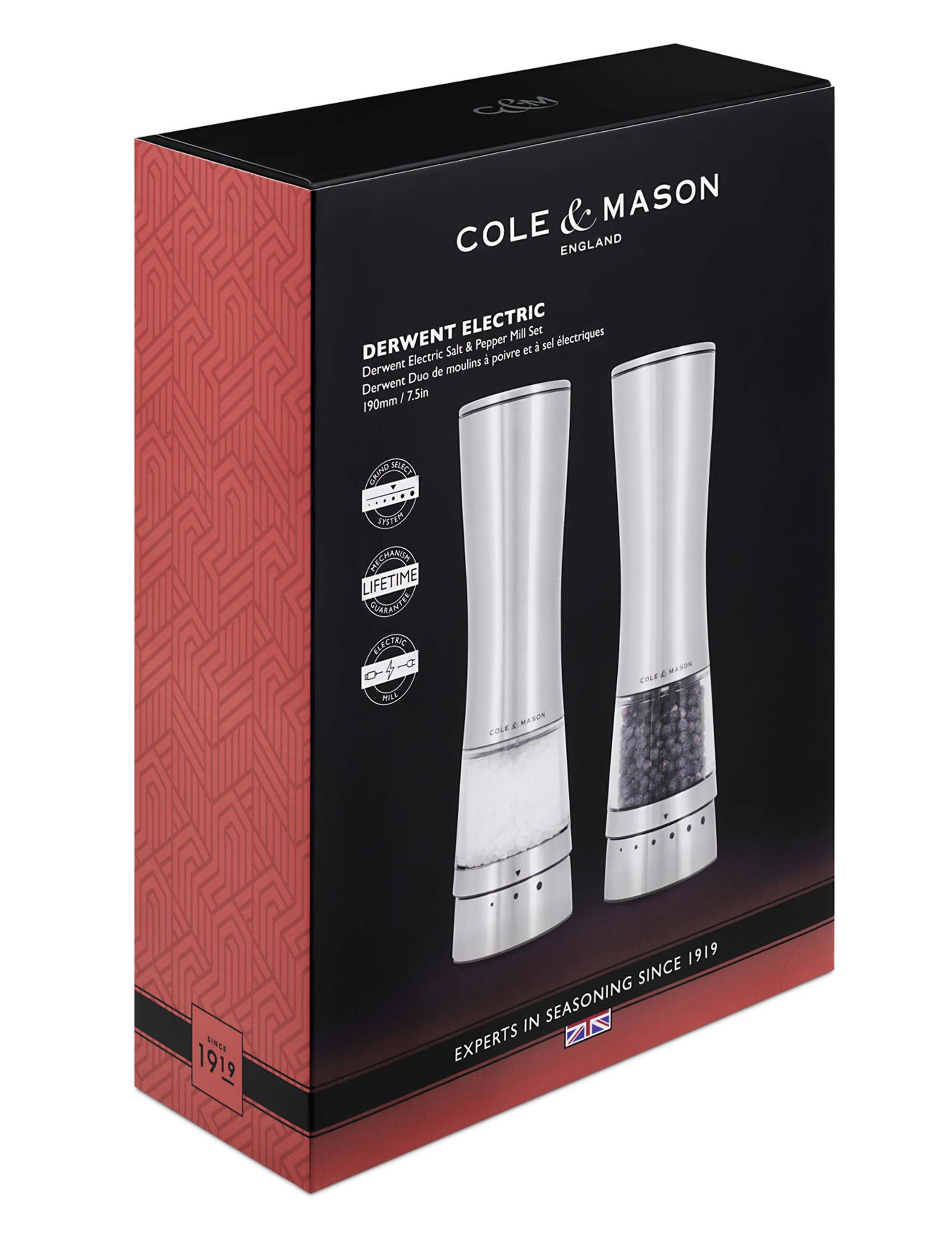Electric Stainless Steel Salt & Pepper Mill 8 of 9