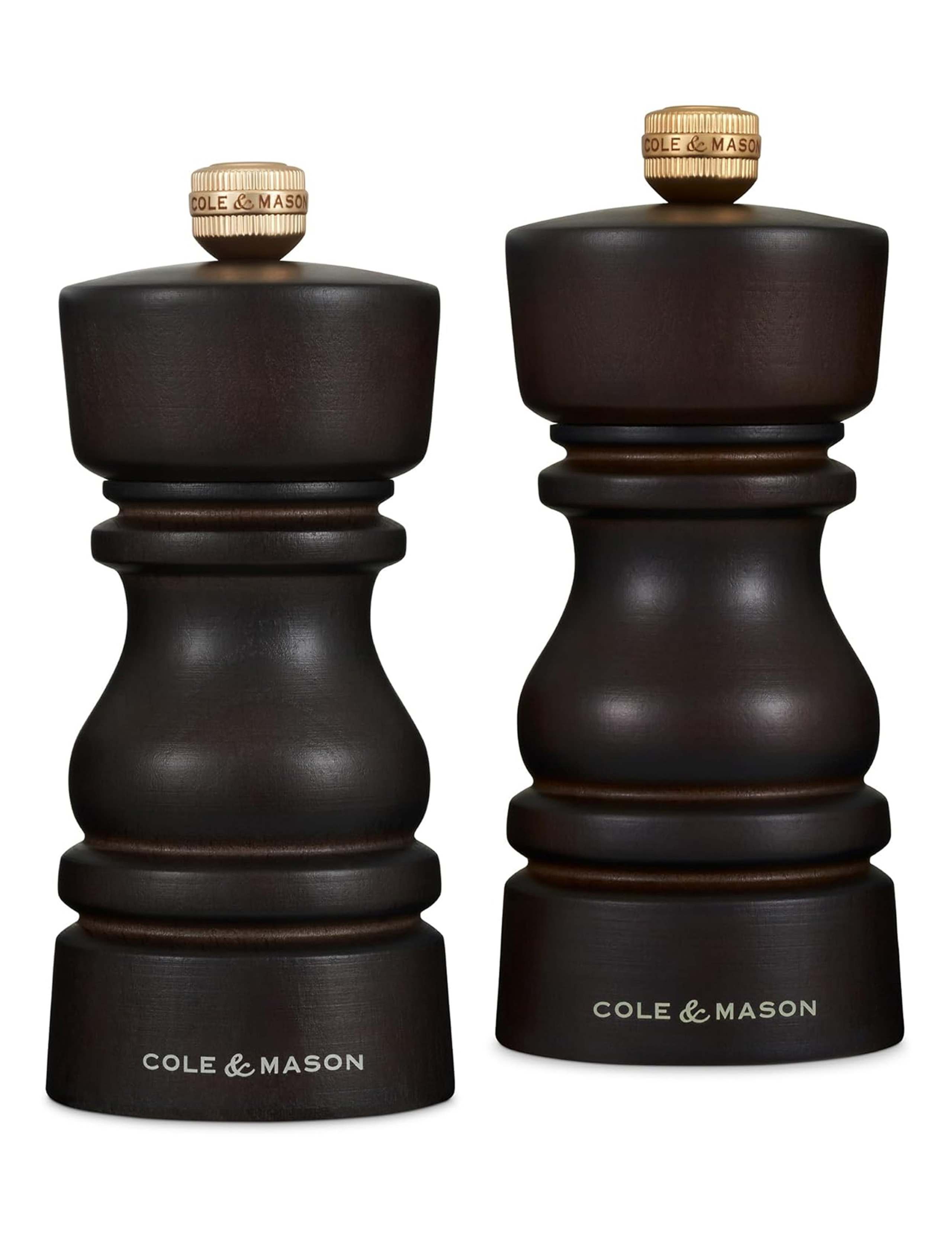 Beech Wood Salt & Pepper Mill Set 130mm 2 of 5
