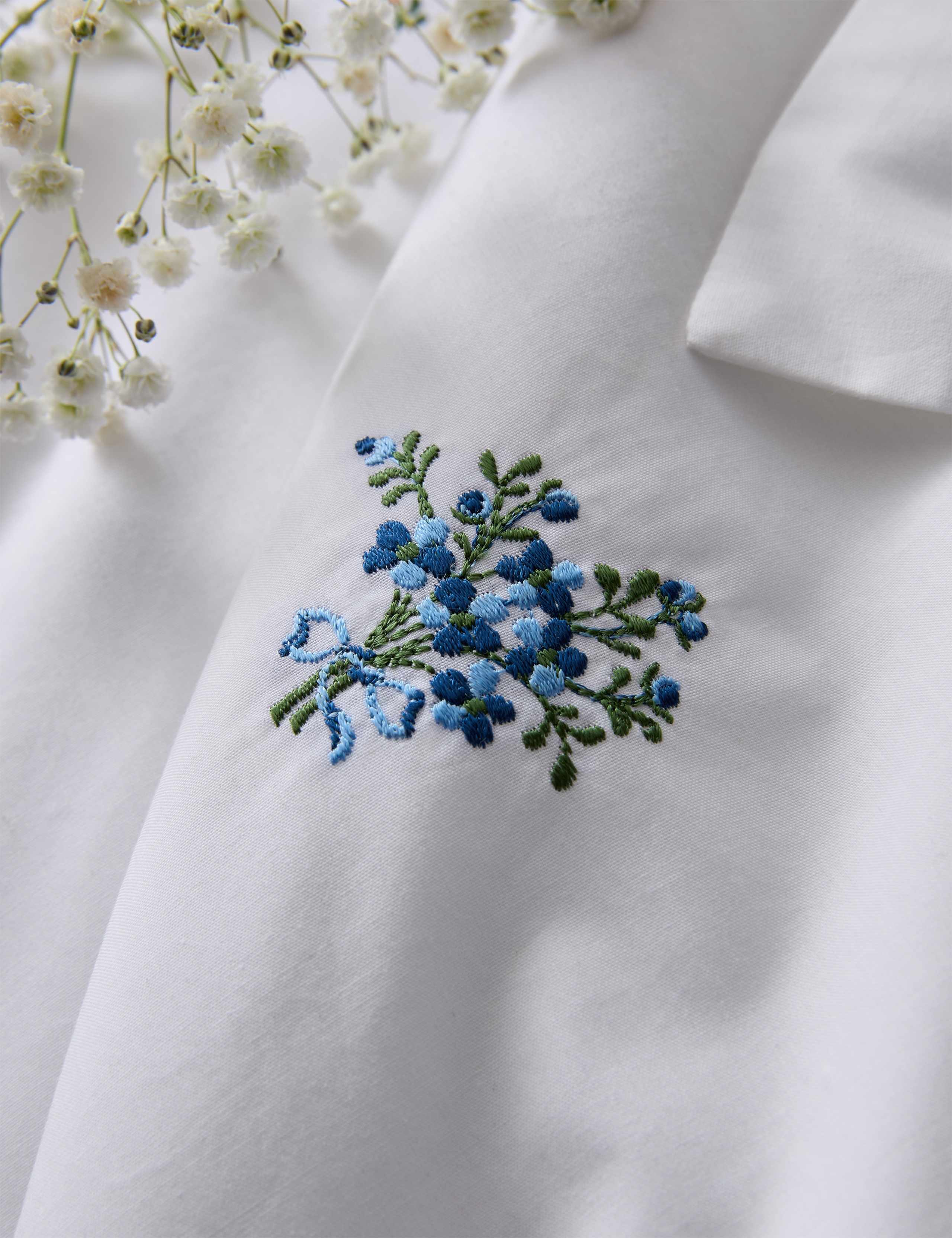 Pure Cotton Royal Embroidery Bedding Set 3 of 3