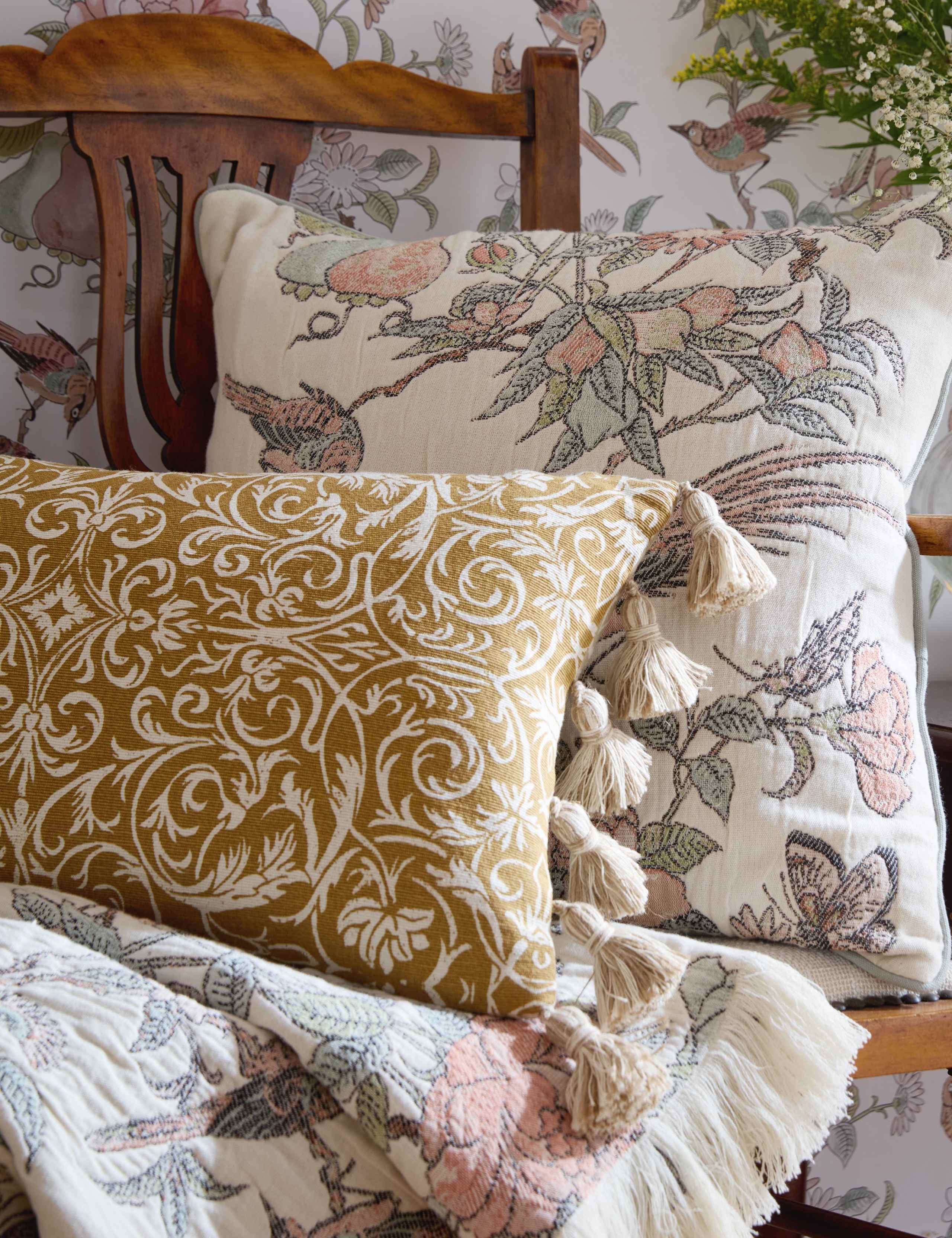 Pure Cotton Kensington Cushion 1 of 4