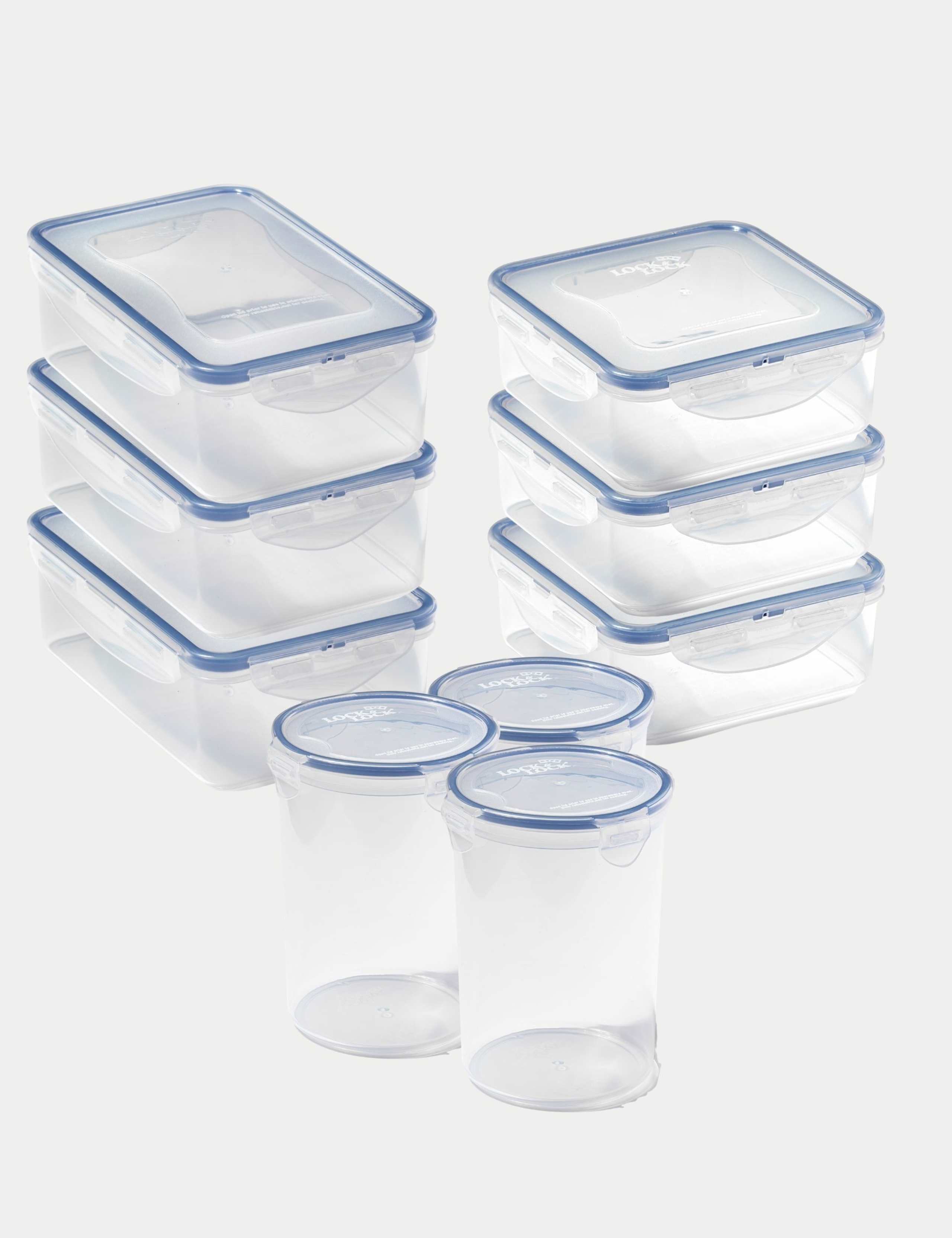 Set of 9 Airtight Food Containers 1 of 3