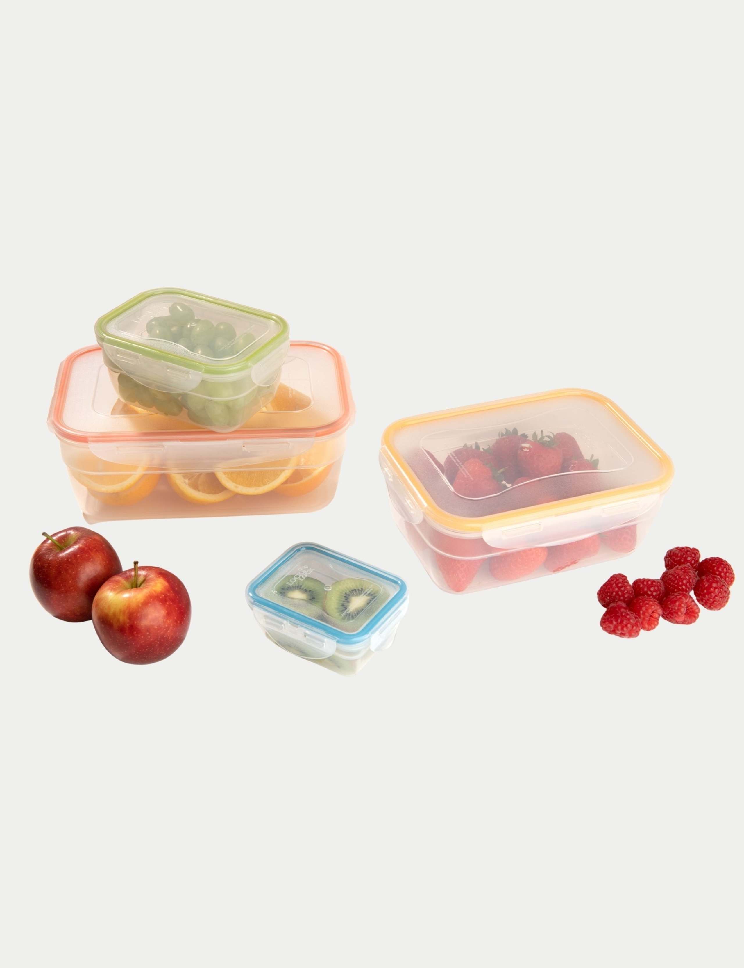 Set of 8 Airtight Nesting Storage Containers 2 of 3