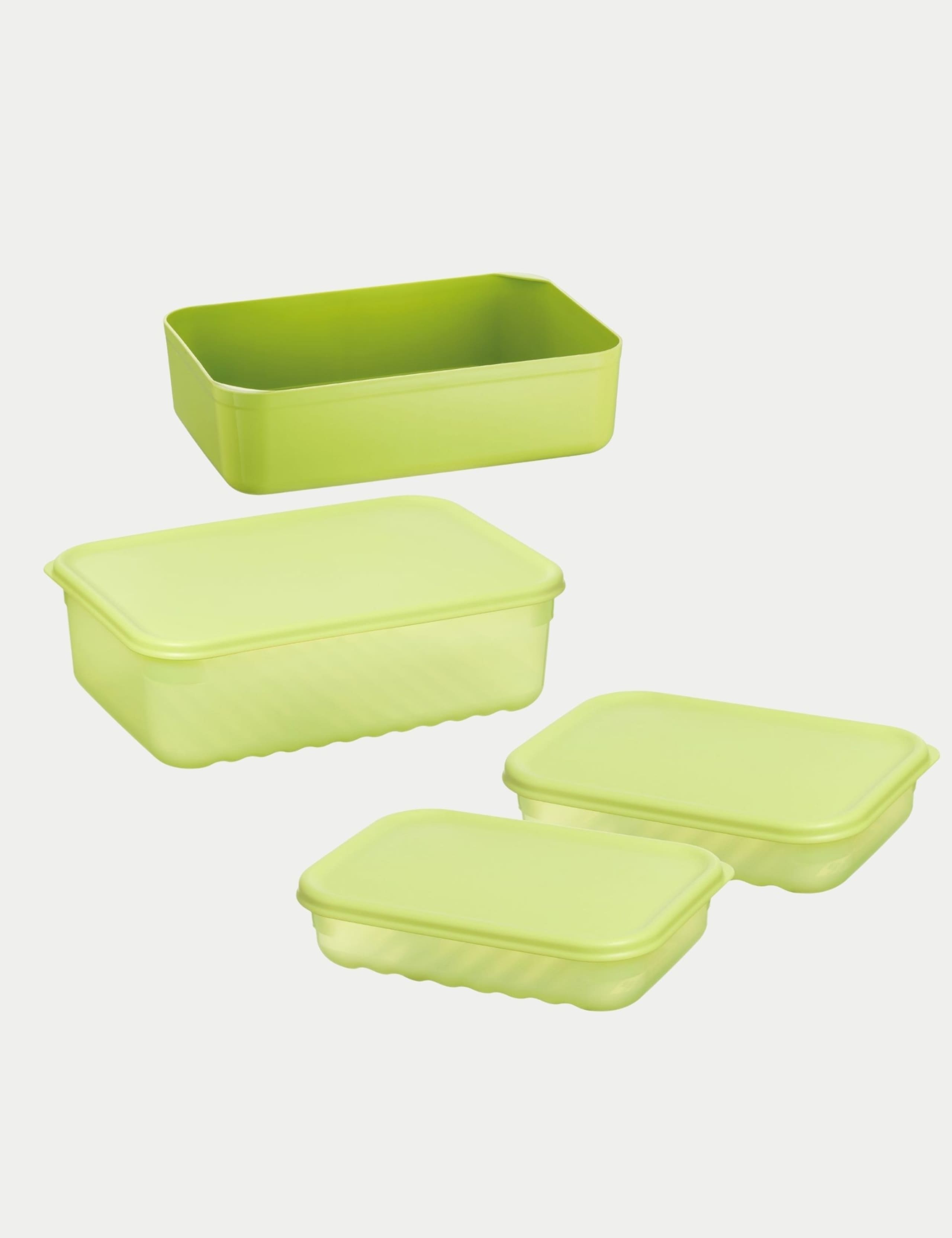 Set of 3 Airtight Storage Containers 1 of 3