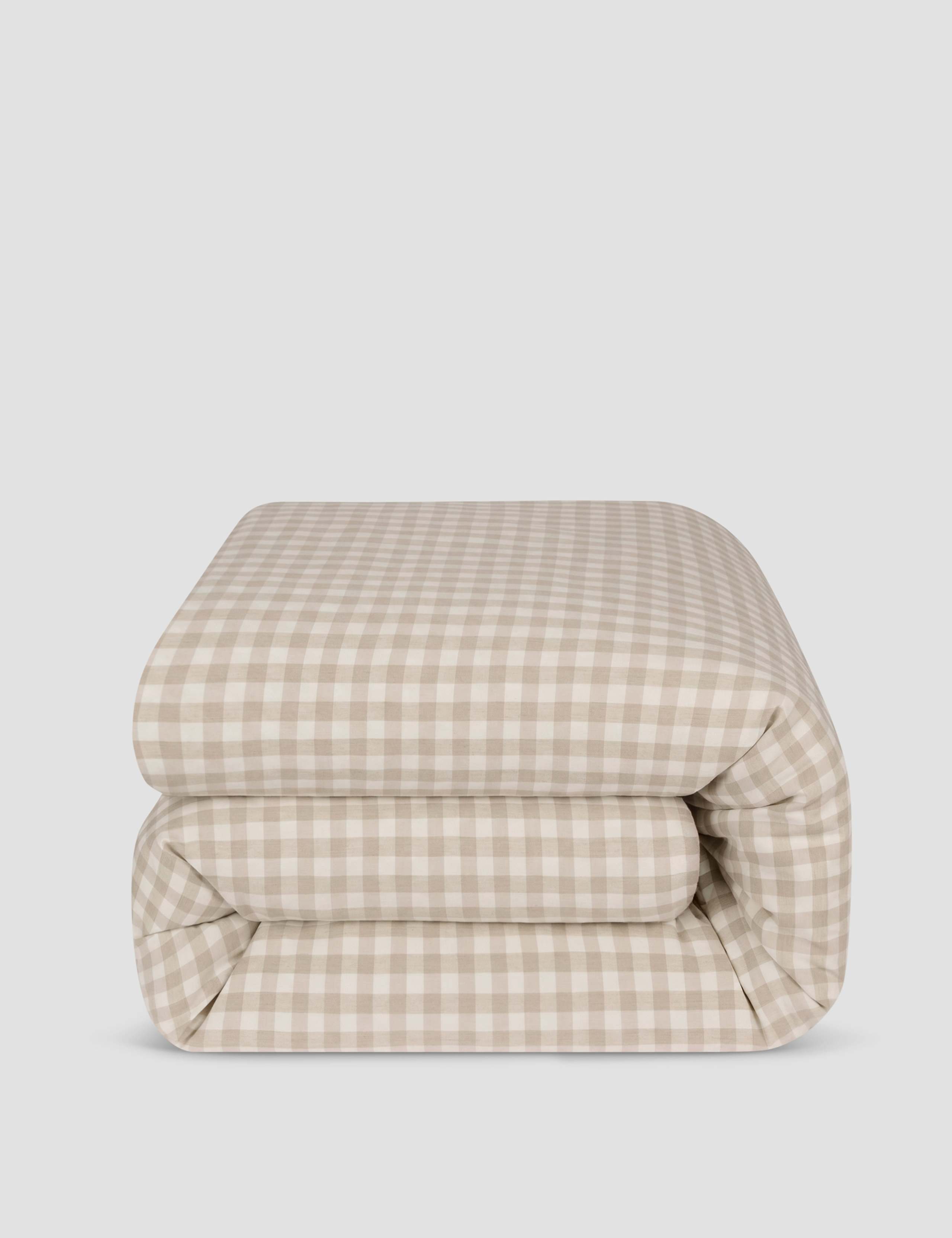 Pembroke Linen Rich Gingham Duvet Cover 4 of 4