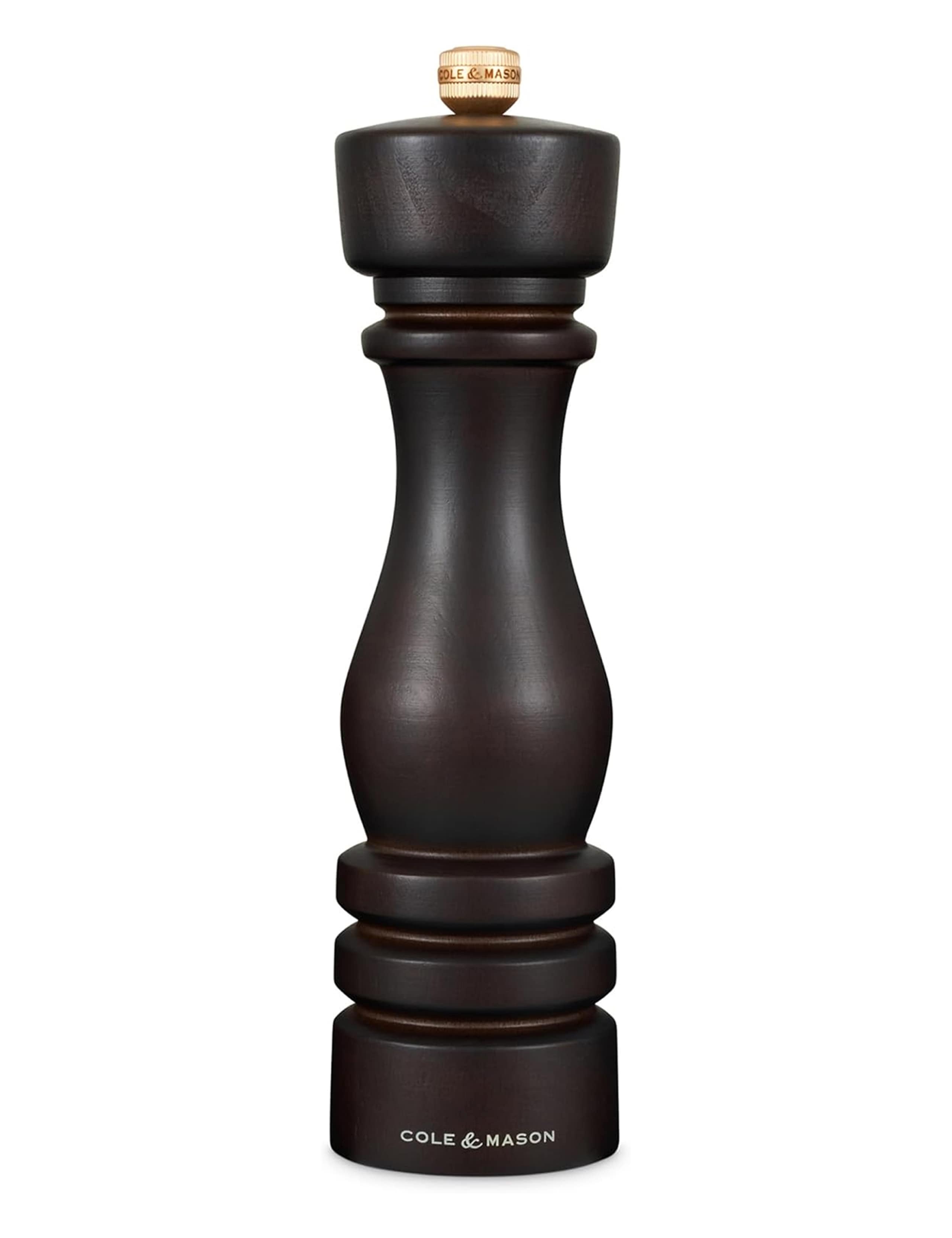 Tall Beech Wood Pepper Mill 220mm 2 of 6