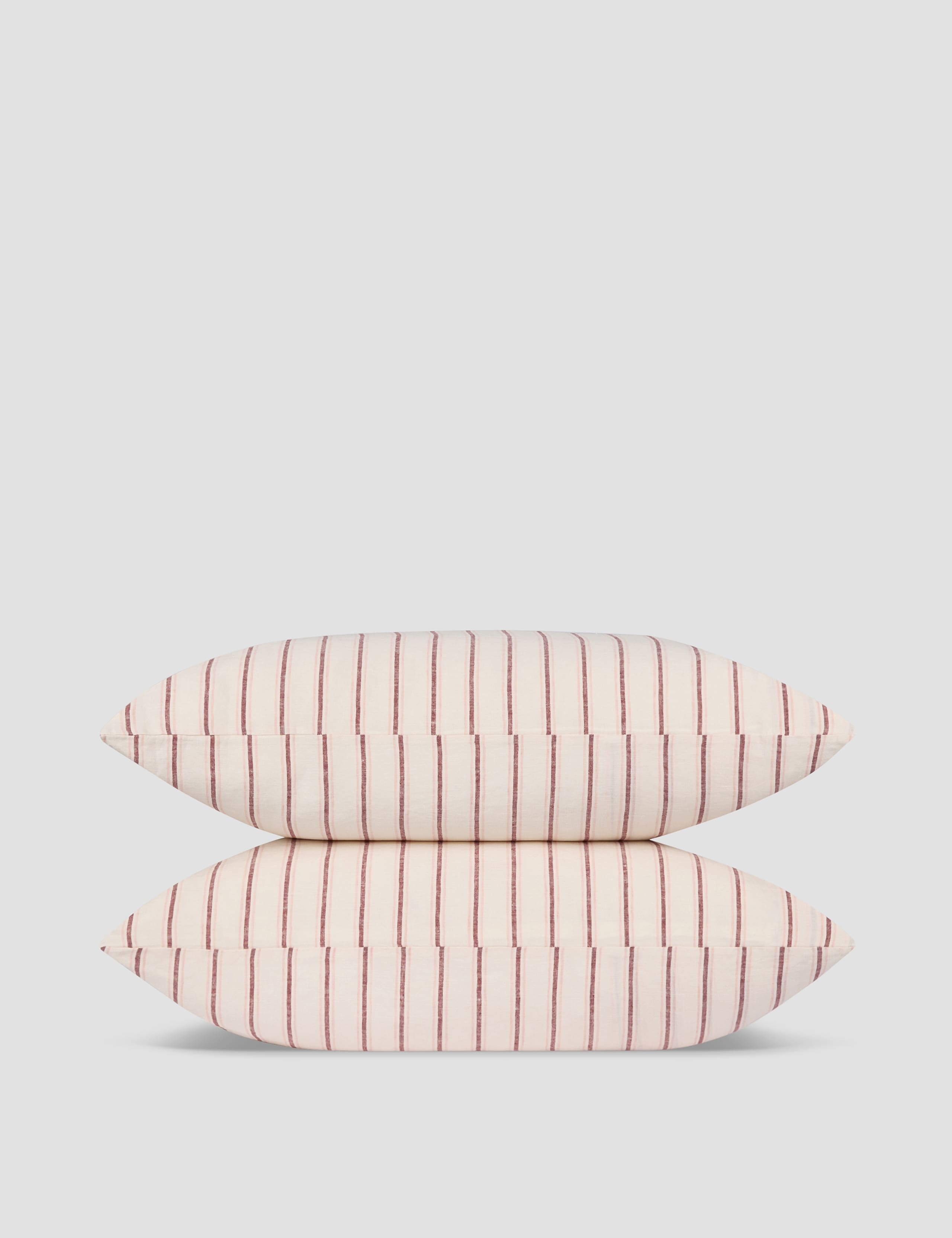 2pk Pure Linen Walderton Stripe Pillowcases 3 of 3