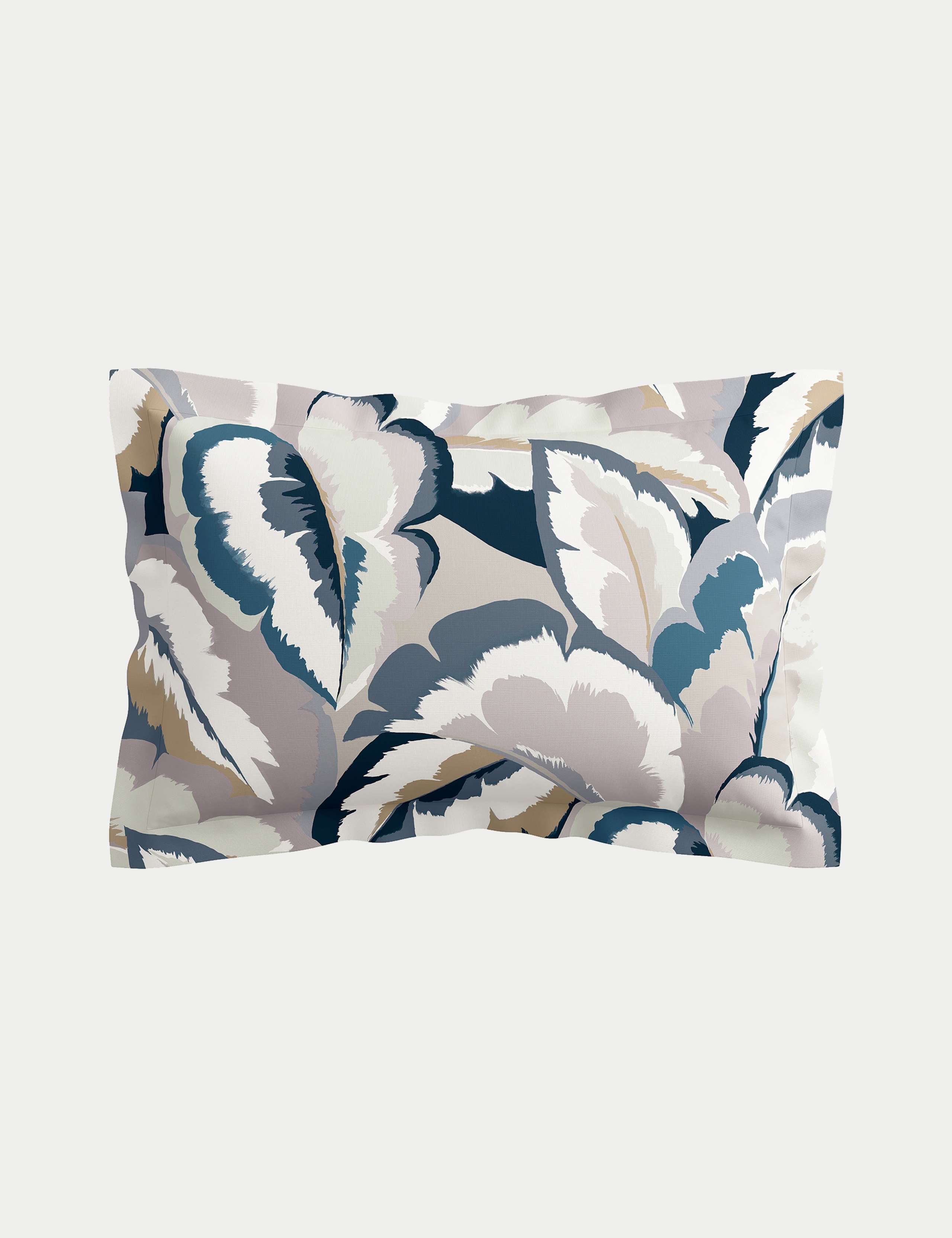 Pure Cotton Sateen Calathea Bedding Set 4 of 4