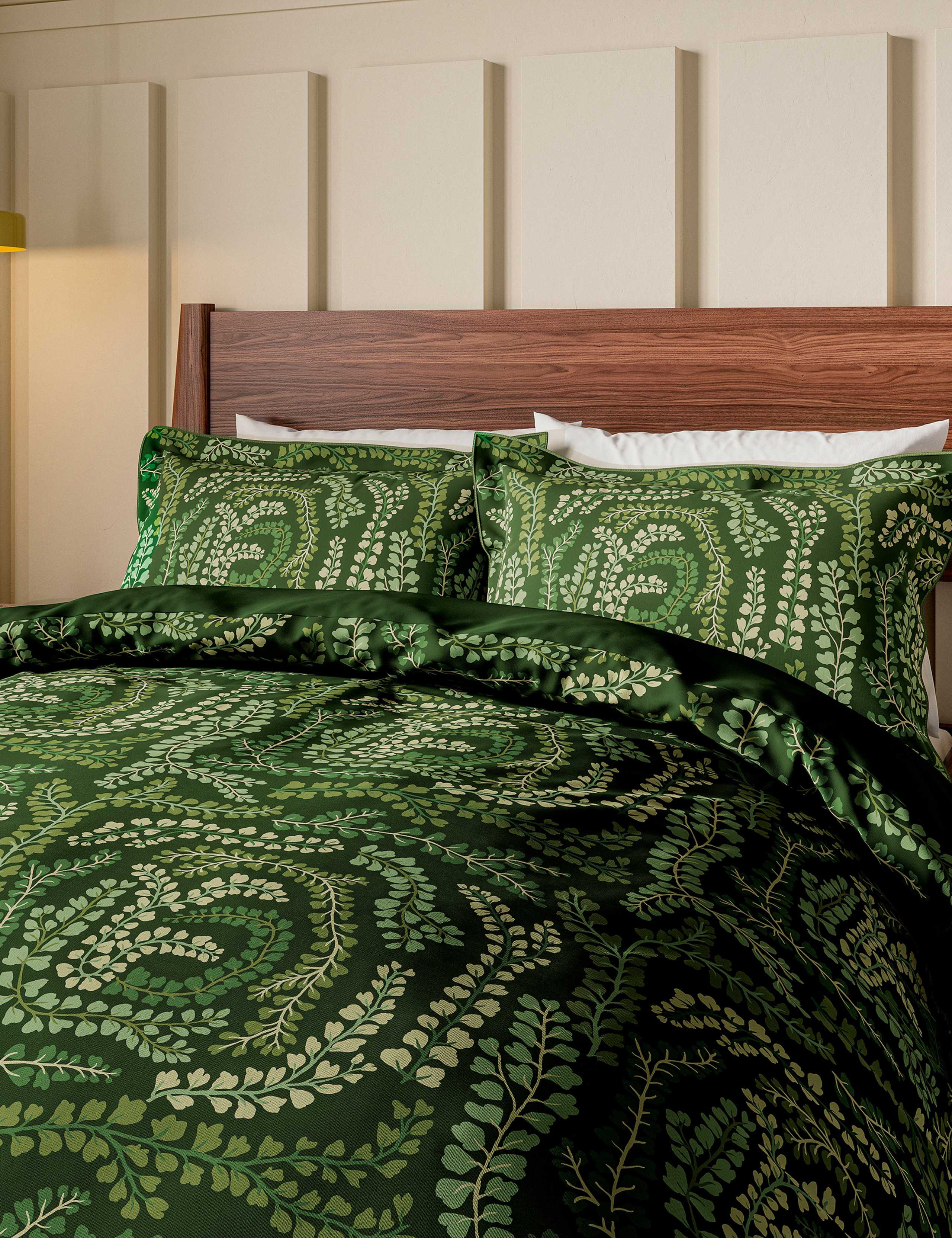 Pure Cotton Sateen Fayola Bedding Set 4 of 4
