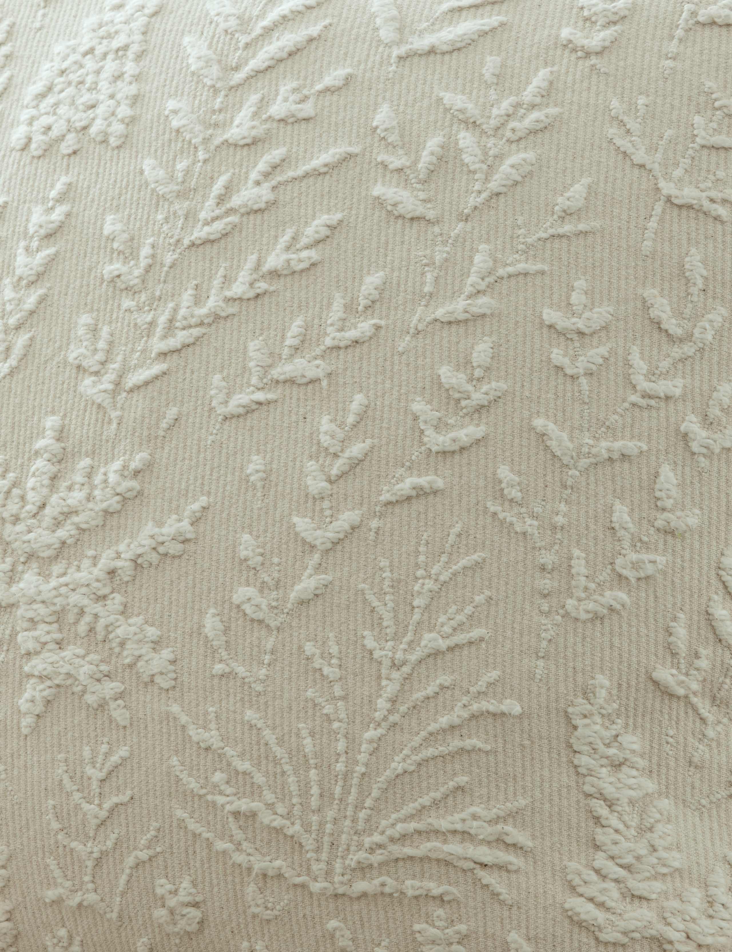 Felsham Textured Botanical Cushion 3 of 3