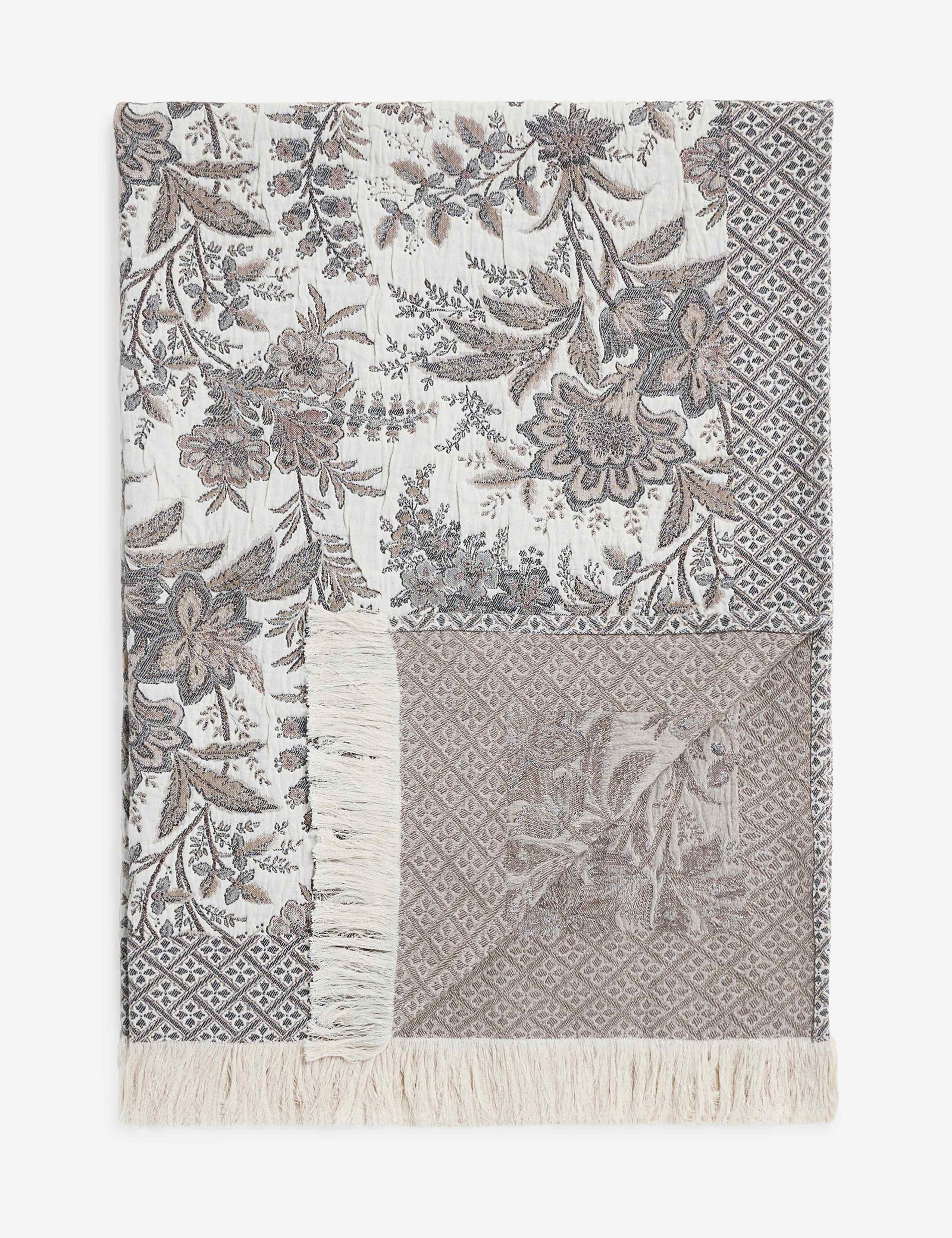Marlbrook Jacquard Knit Throw 5 of 5
