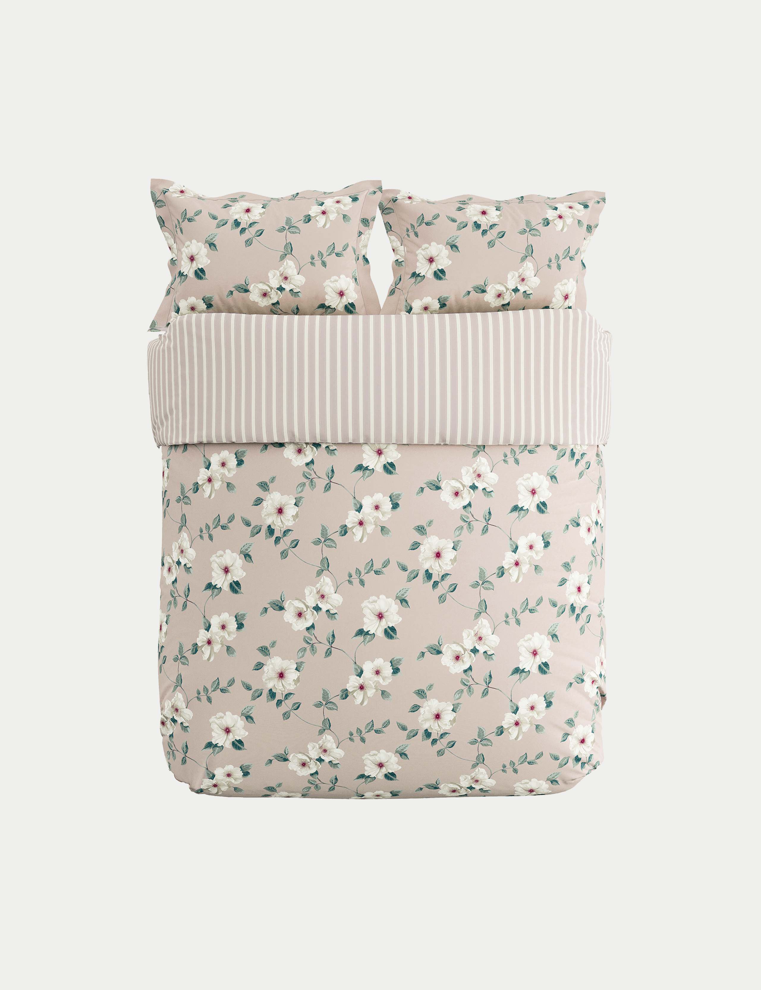 Pure Cotton Poets Rose Bedding Set 2 of 4
