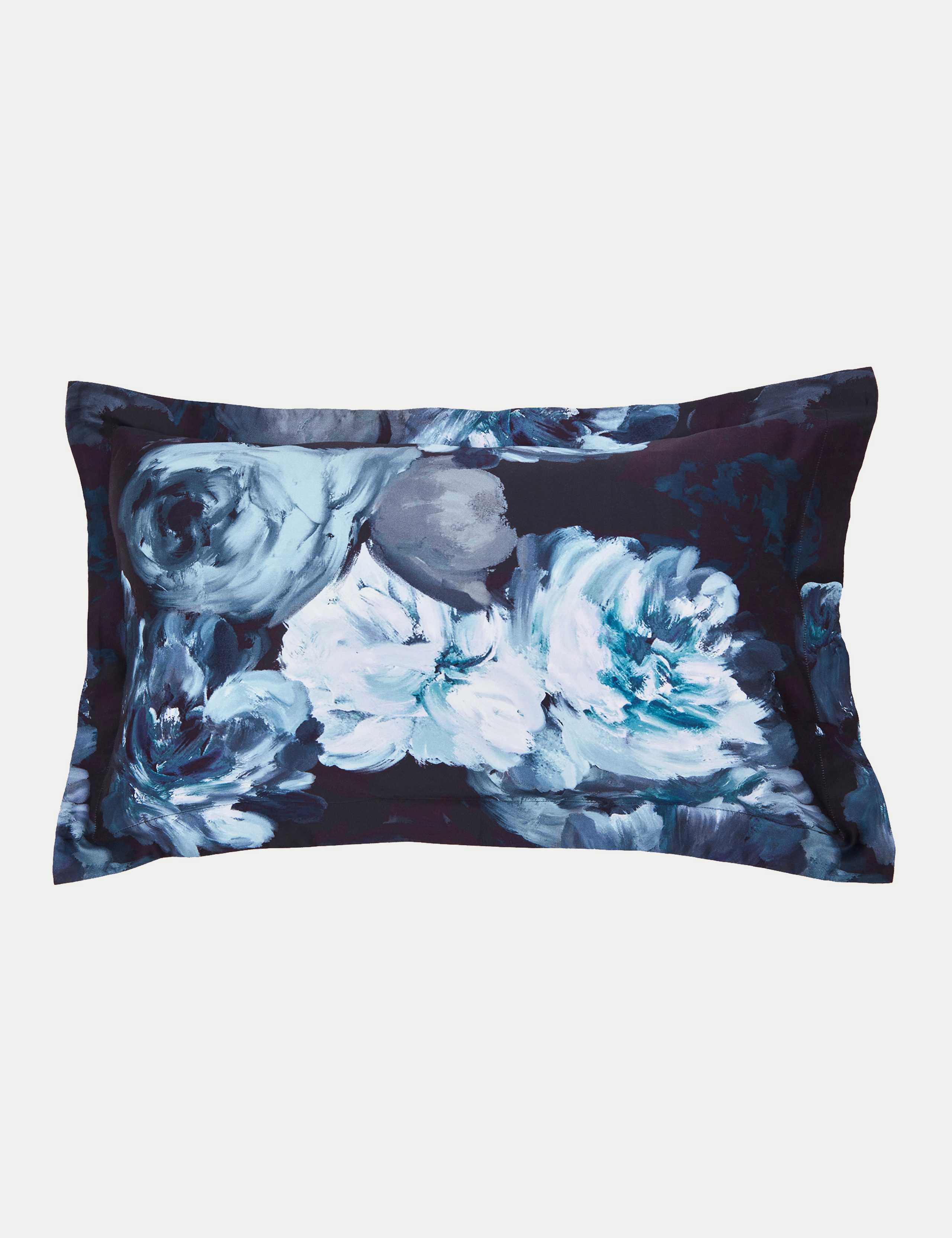 Pure Cotton Sateen Painted Blooms Bedding Set 4 of 4