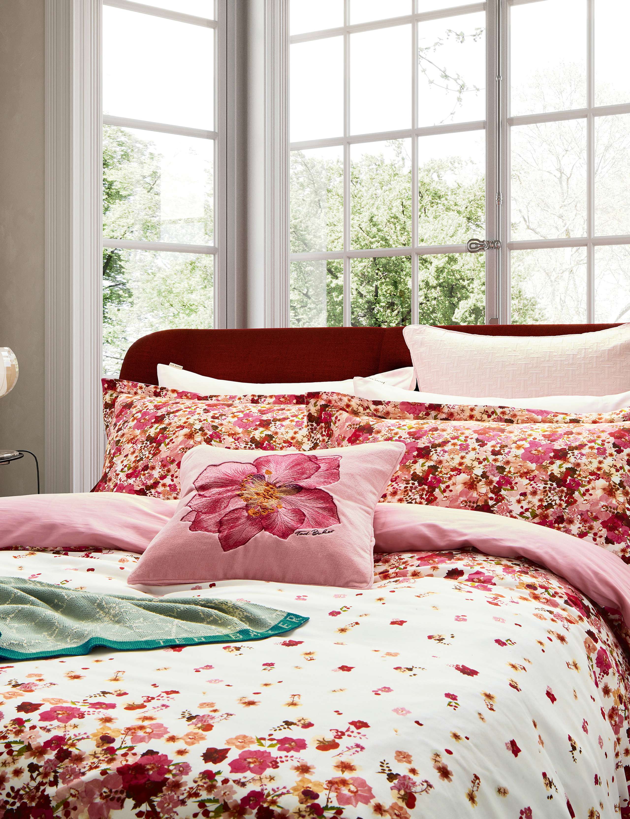Pure Cotton Pressed Flowers Bedding Set 5 of 5