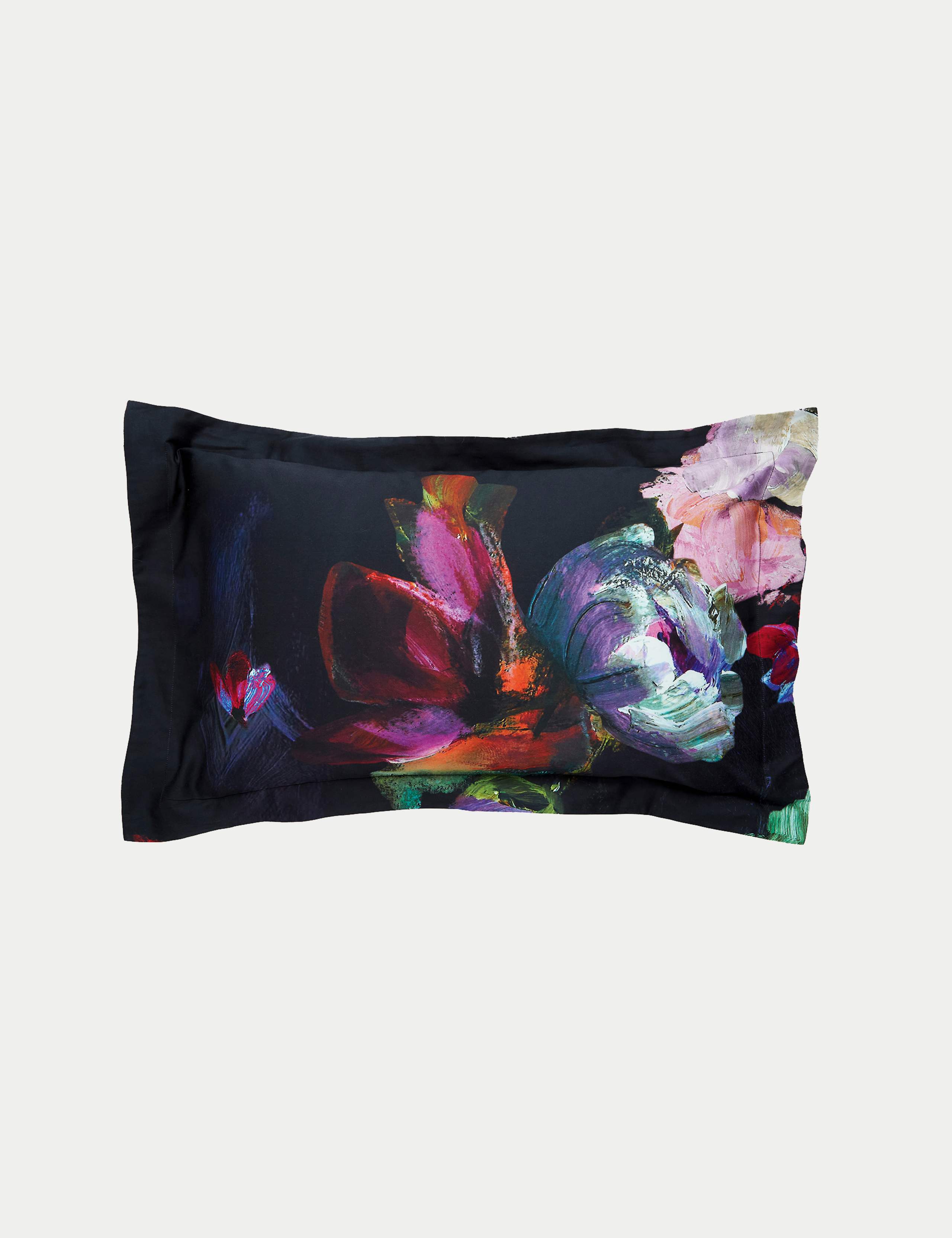 Pure Cotton Expressionist Floral Bedding Set 2 of 4