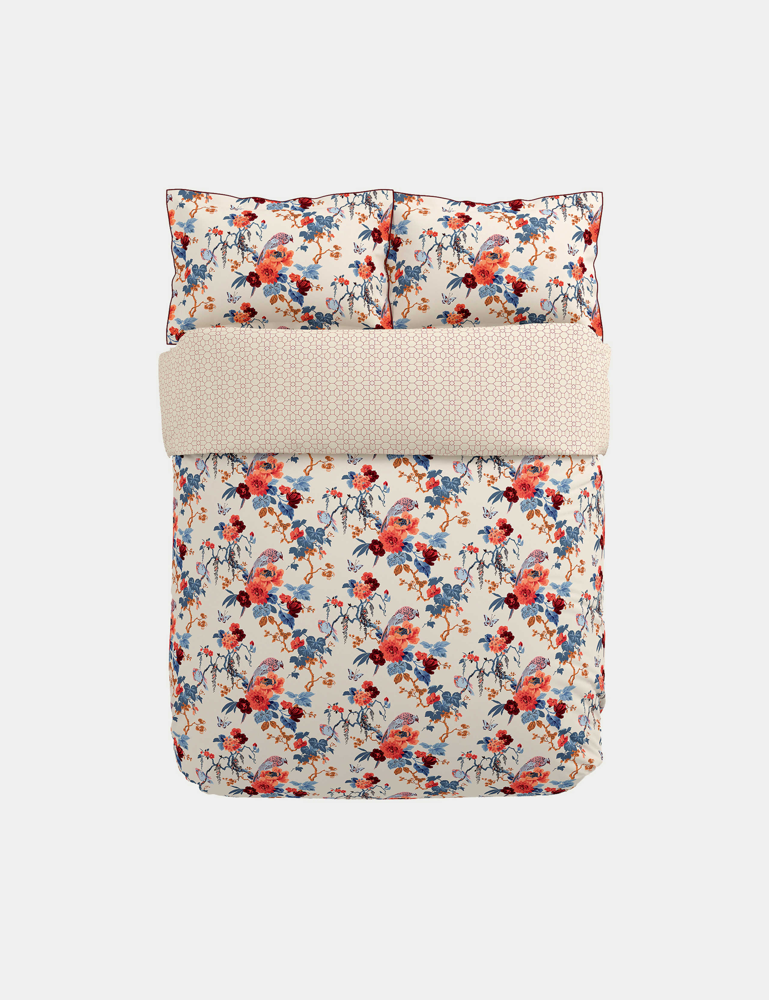 Pure Cotton Chinoiserie Charm Bedding Set 2 of 4