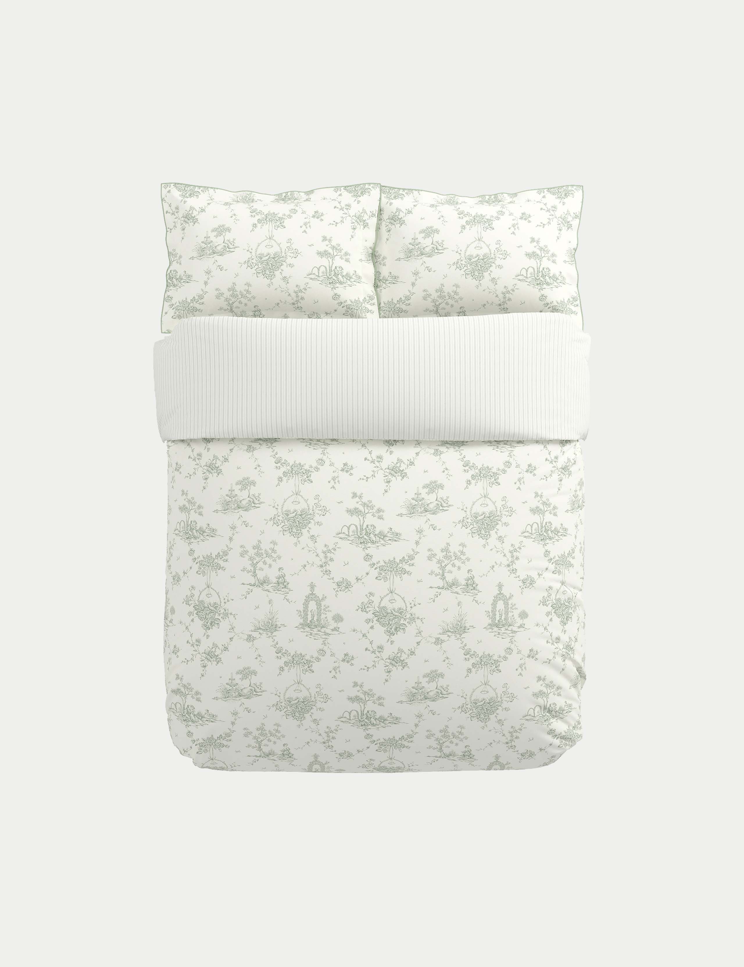 Pure Cotton Garden of Love Bedding Set 3 of 4
