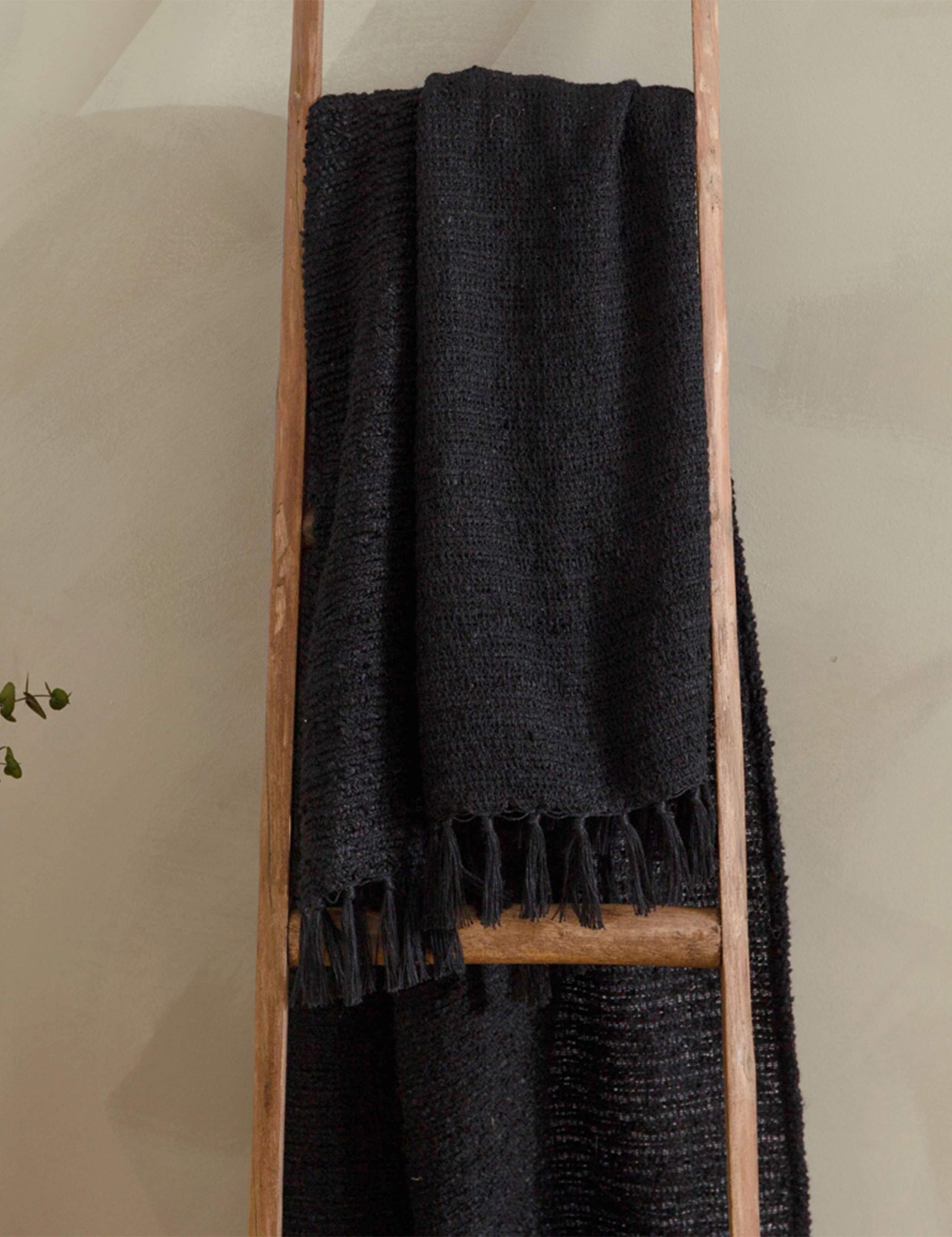 Boucle Fringed Throw 1 of 5