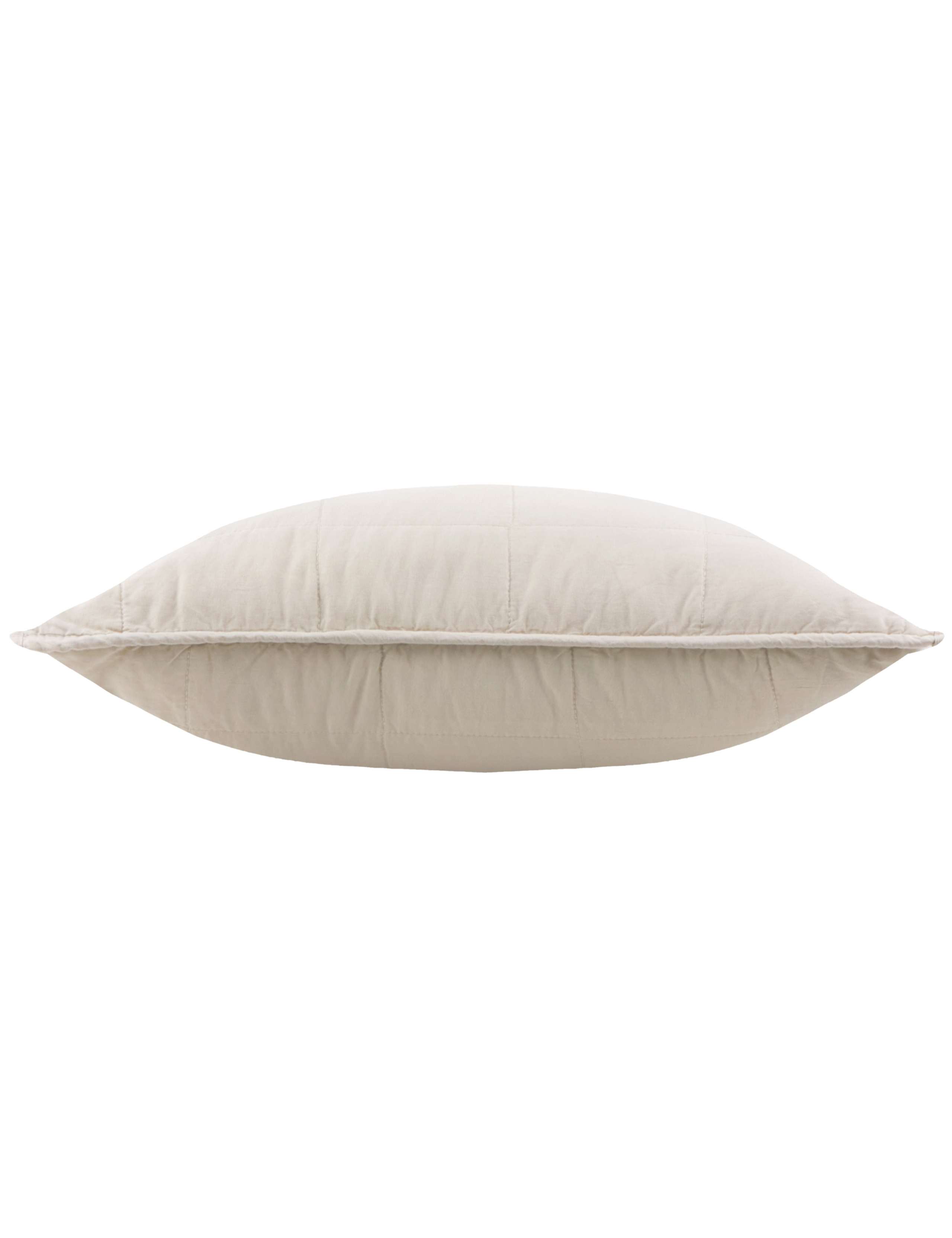 Hebden Quilted Cotton Cushion 4 of 4