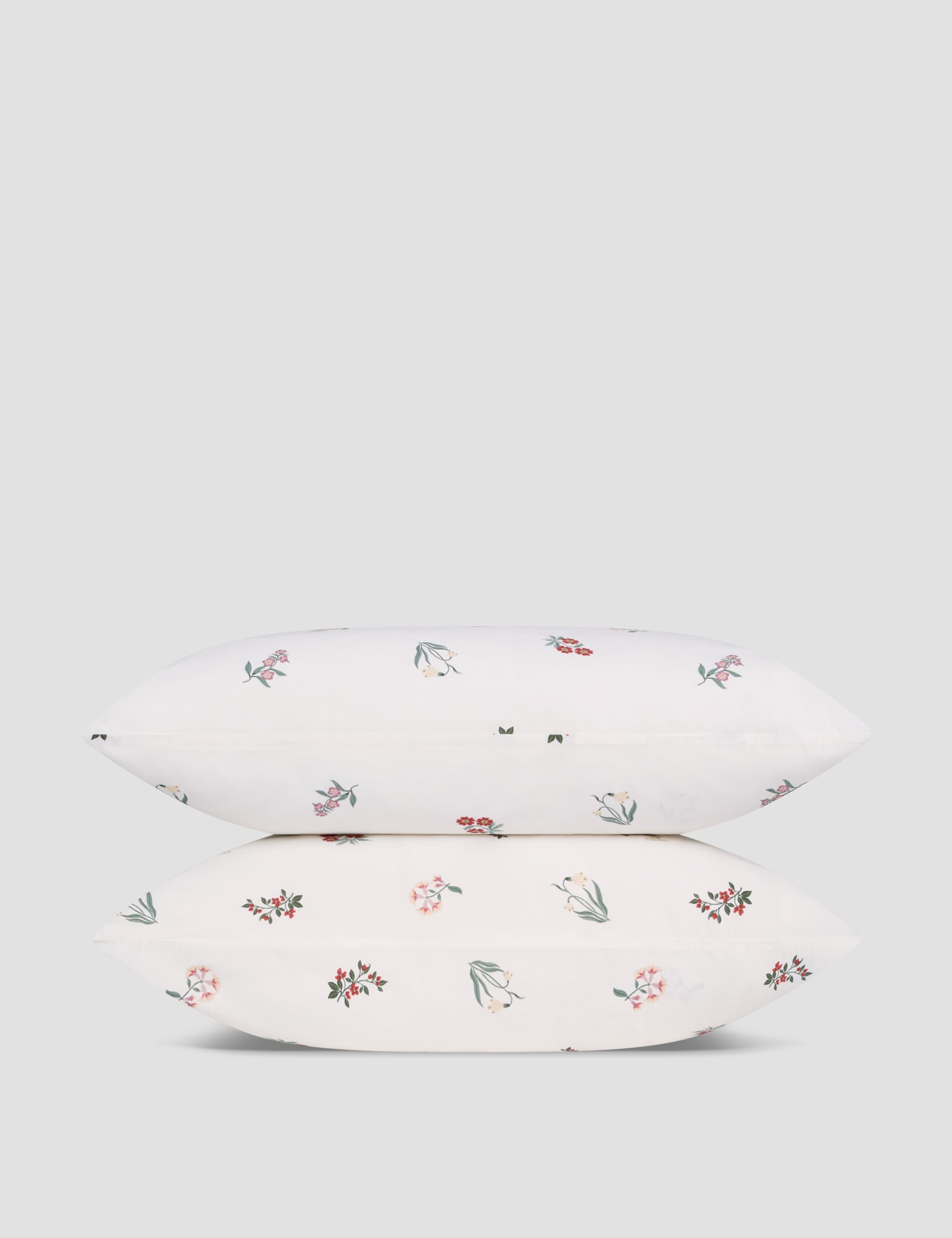 2pk Linen Rich Woodland Floral Standard Pillowcases 3 of 3