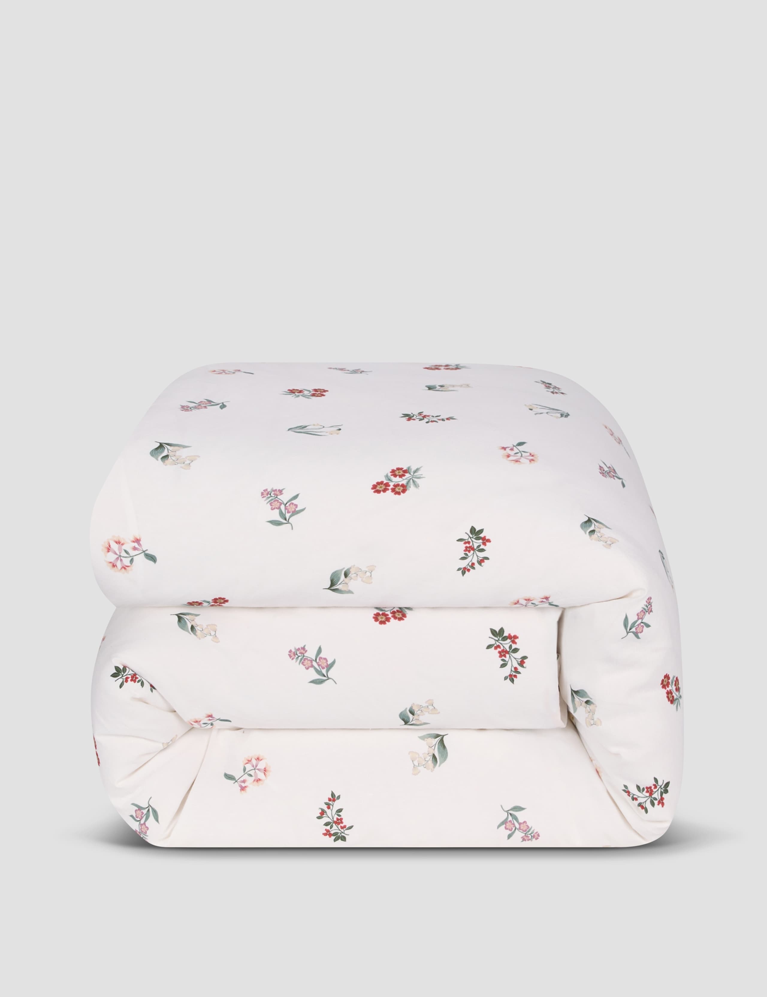 Woodland Floral Linen Rich Duvet Cover 3 of 3