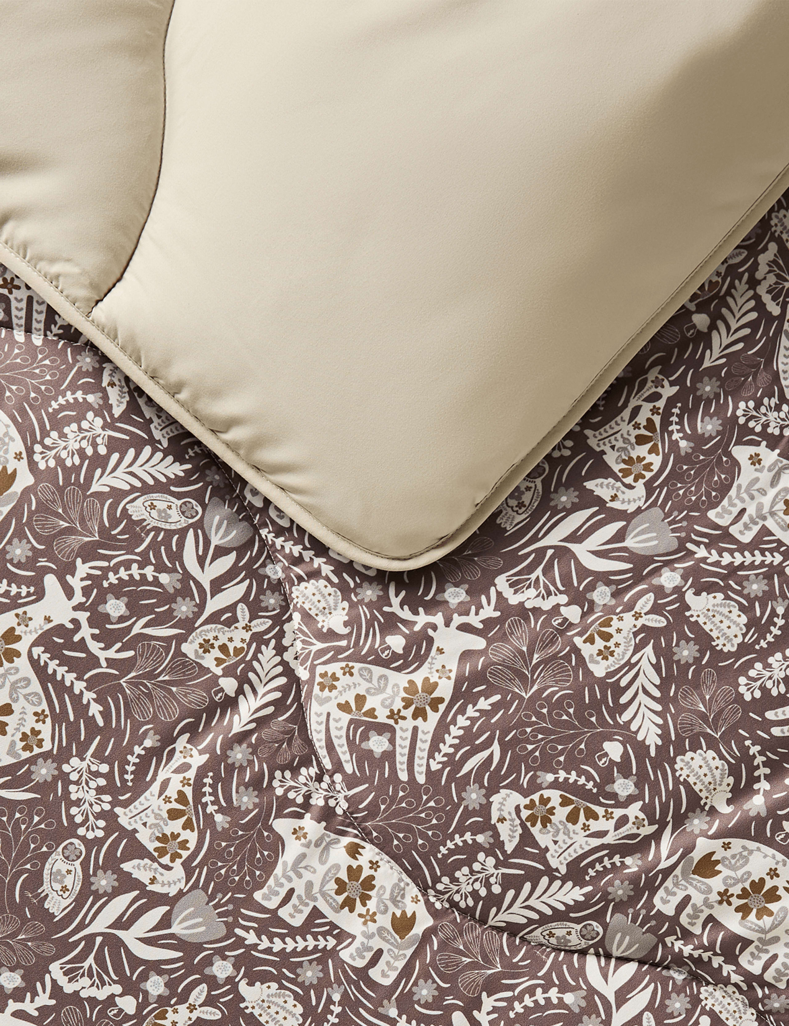 Woodland 10.5 Tog Coverless Duvet & Pillowcase Set 3 of 5