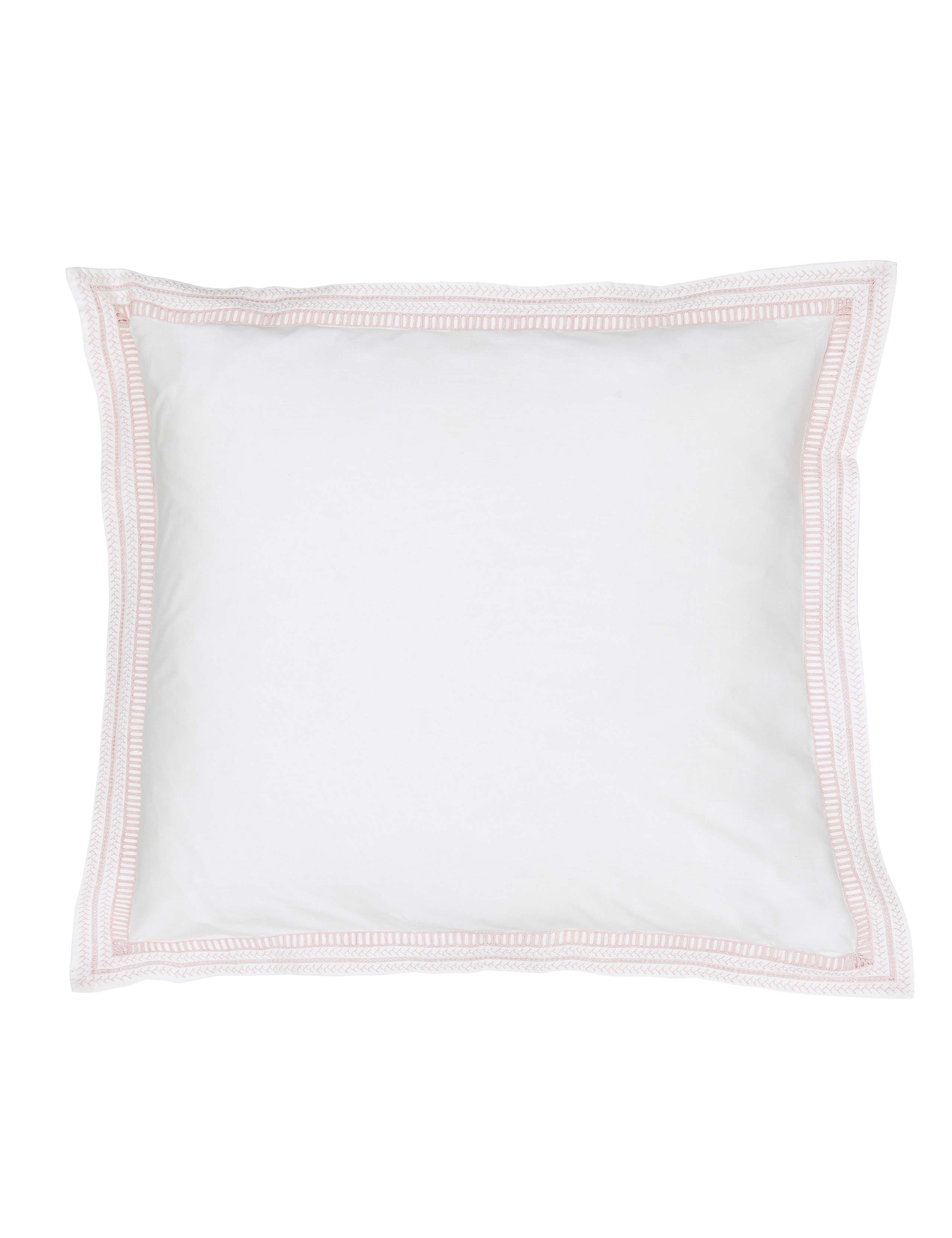 2 Pack Pure Cotton Rosanna Square Pillowcases 2 of 3