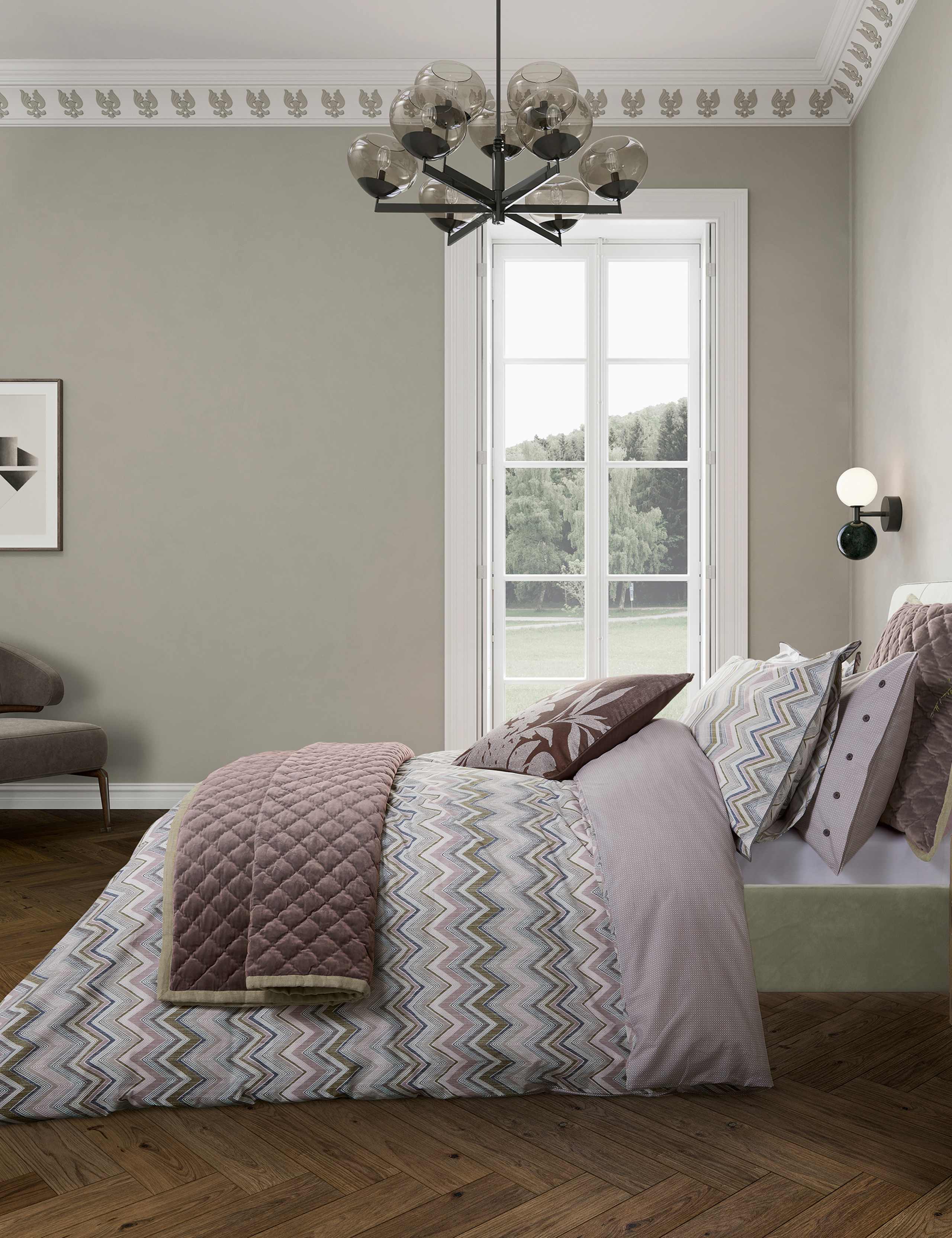 2 Pack Cotton Blend Claudia Pillowcases 1 of 3