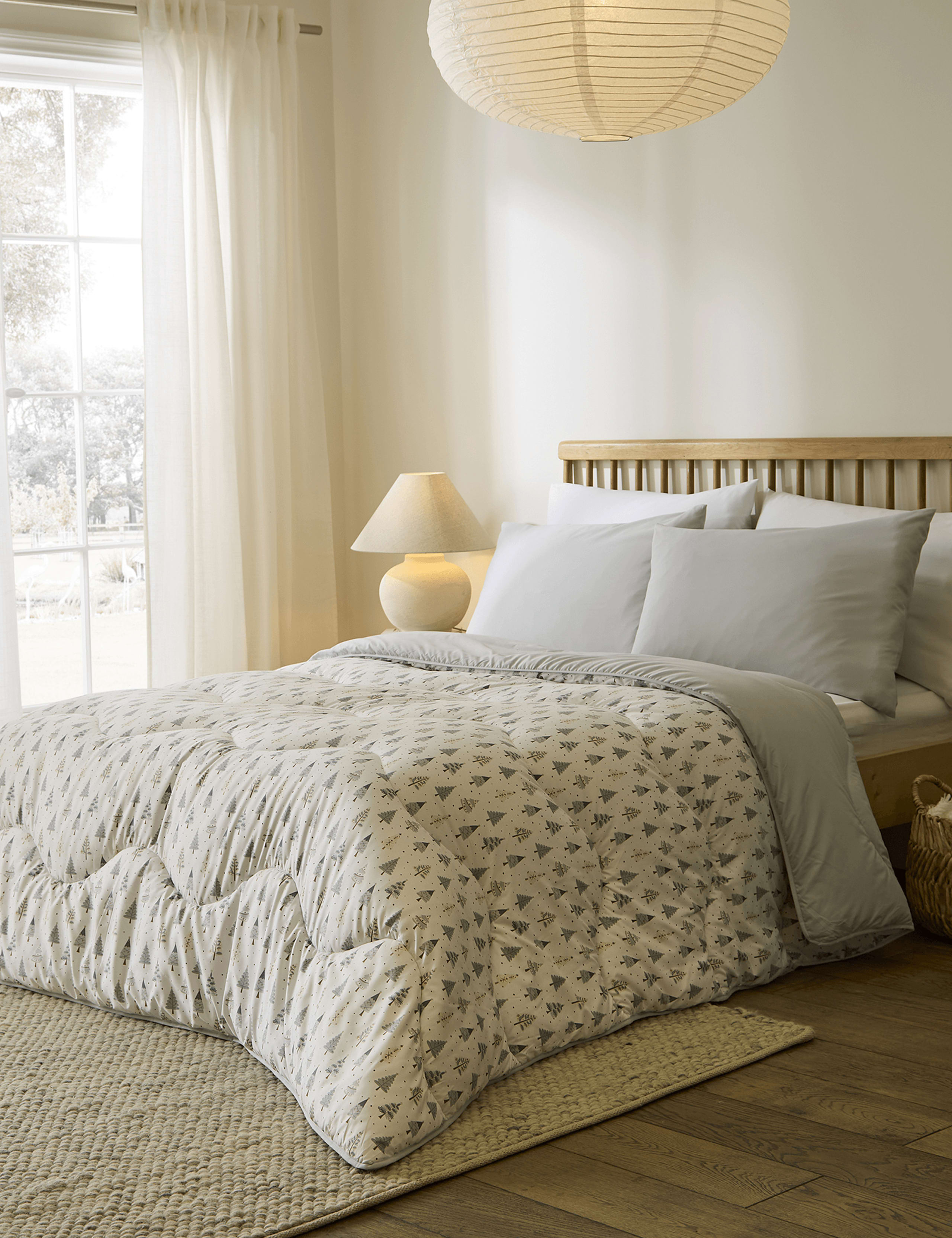 Scandi Tree 10.5 Tog Coverless Duvet & Pillowcase Set 1 of 5