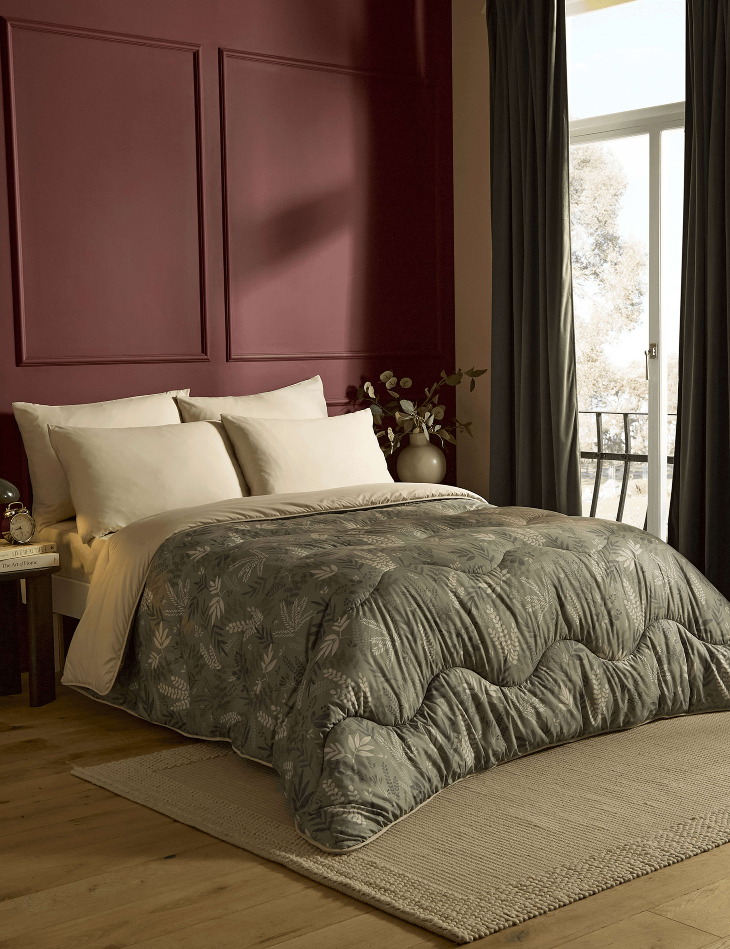 Sprigs Printed 10.5 Tog Coverless Duvet Set 1 of 6