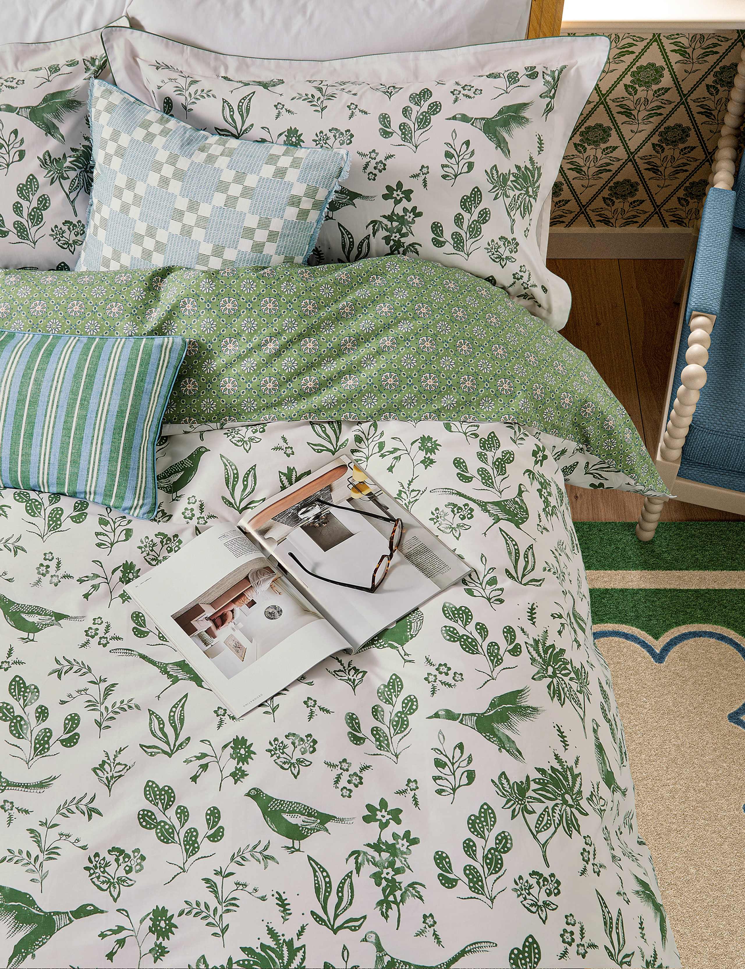 Pure Cotton Country Club Large Cushion 4 of 4