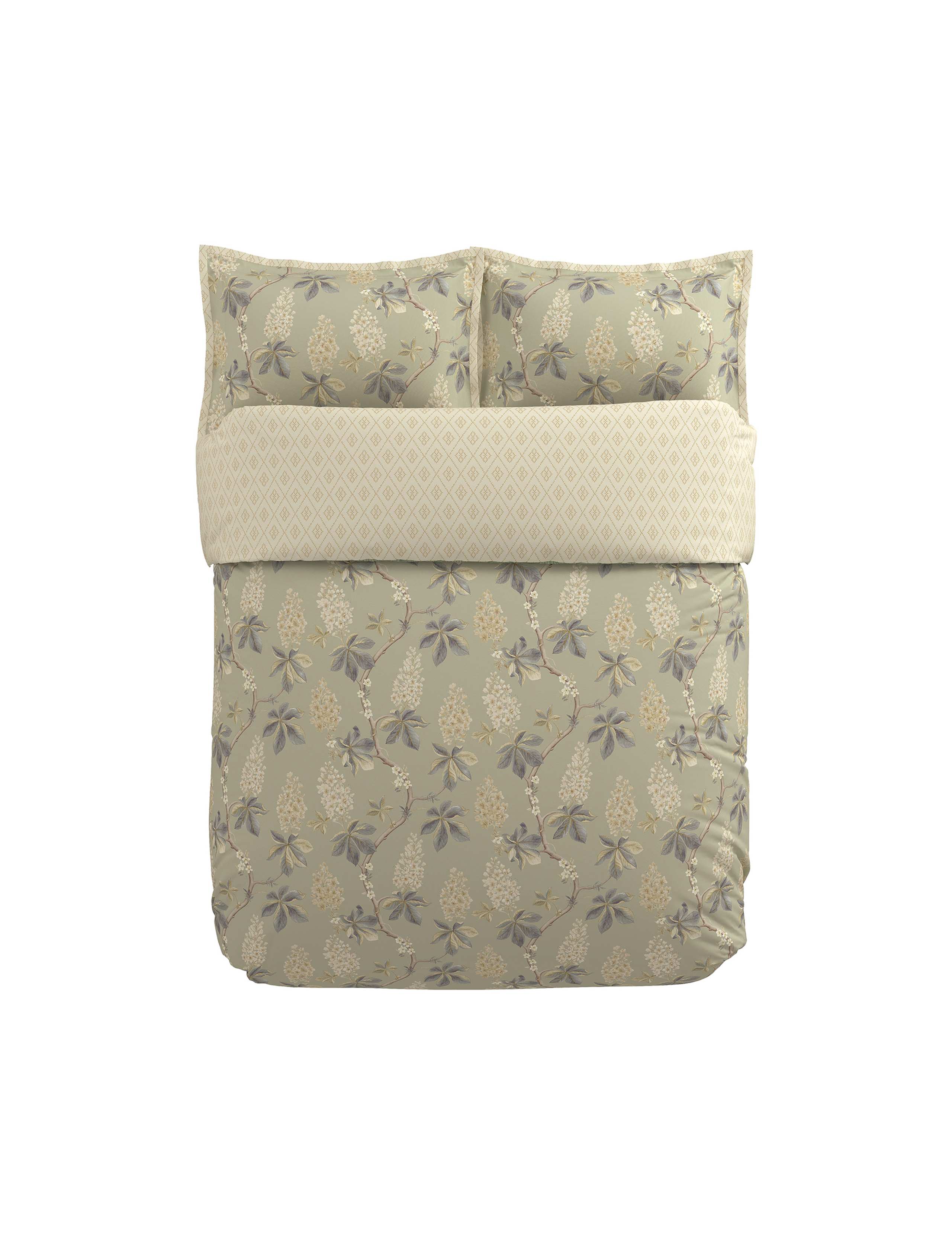 Pure Cotton Chestnut Tree Bedding Set 2 of 3