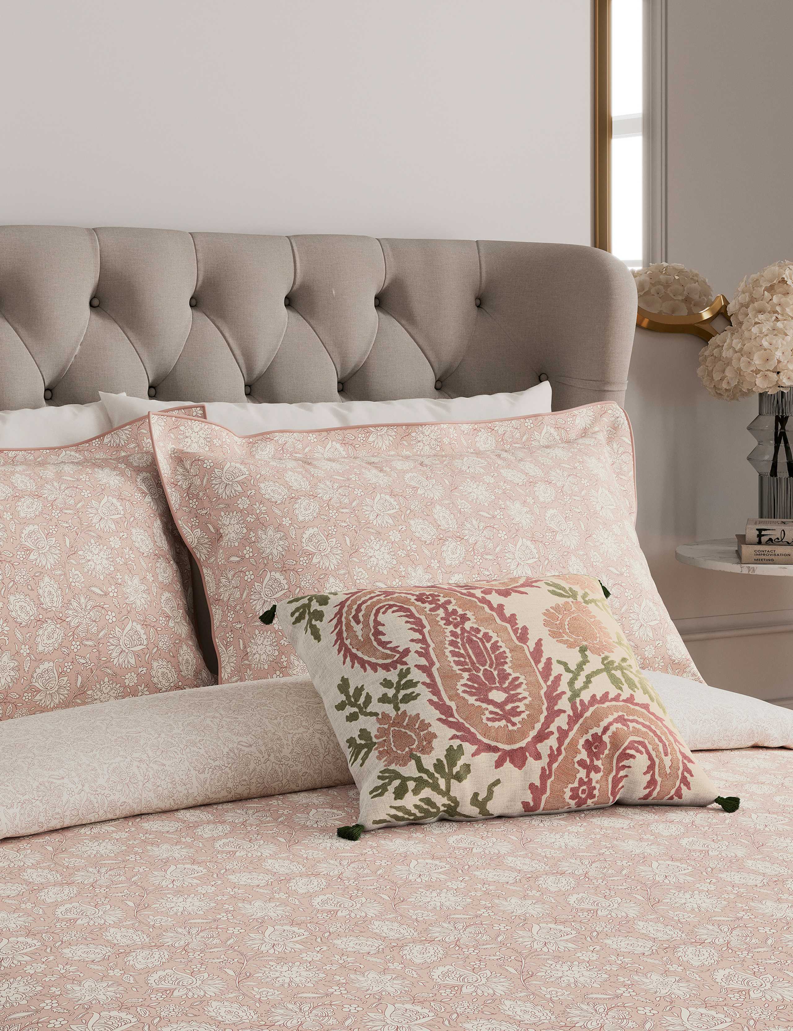 Pure Cotton Eternal Bloom Bedding Set 3 of 4