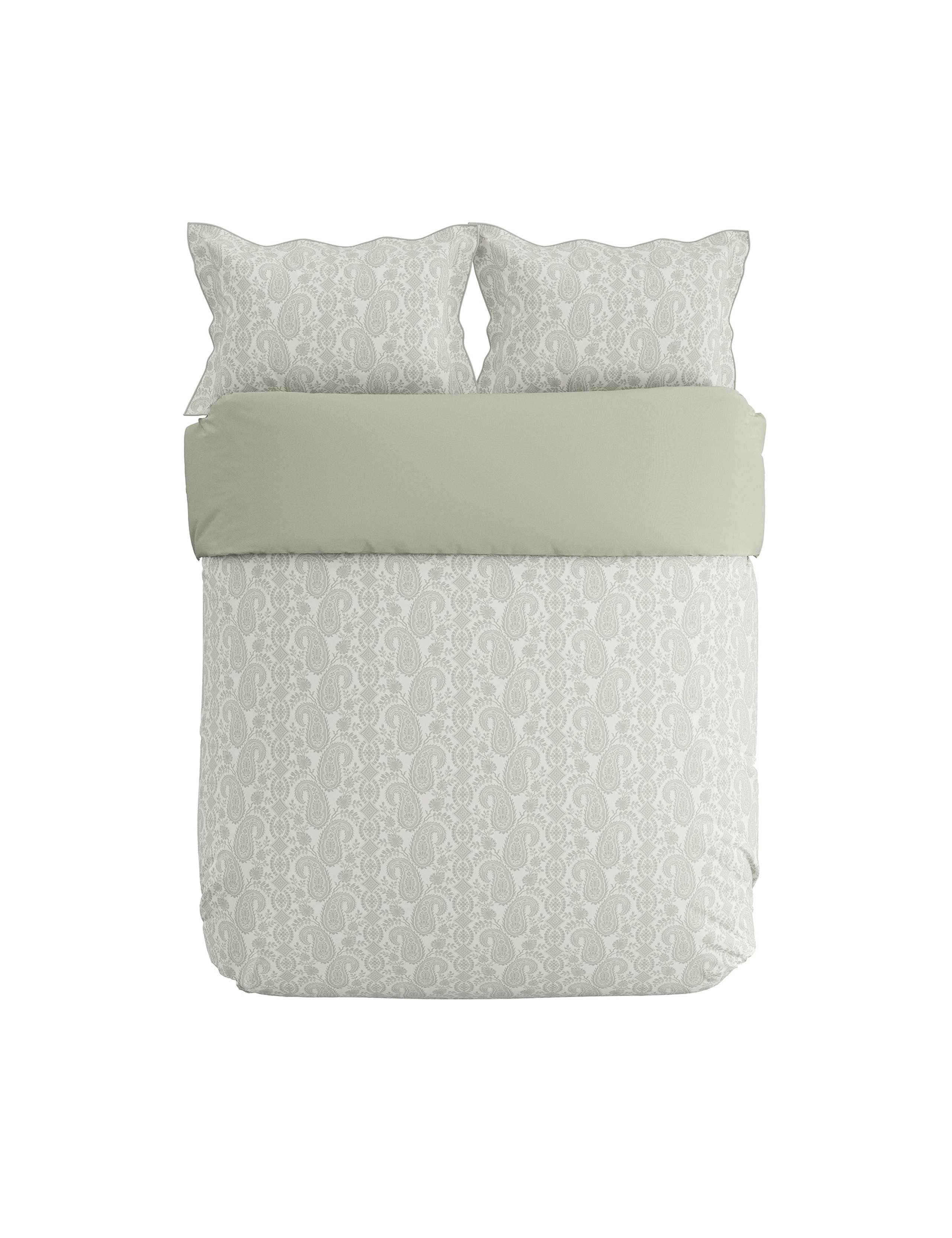 Pure Cotton Silk Road Paisley Bedding Set 2 of 4