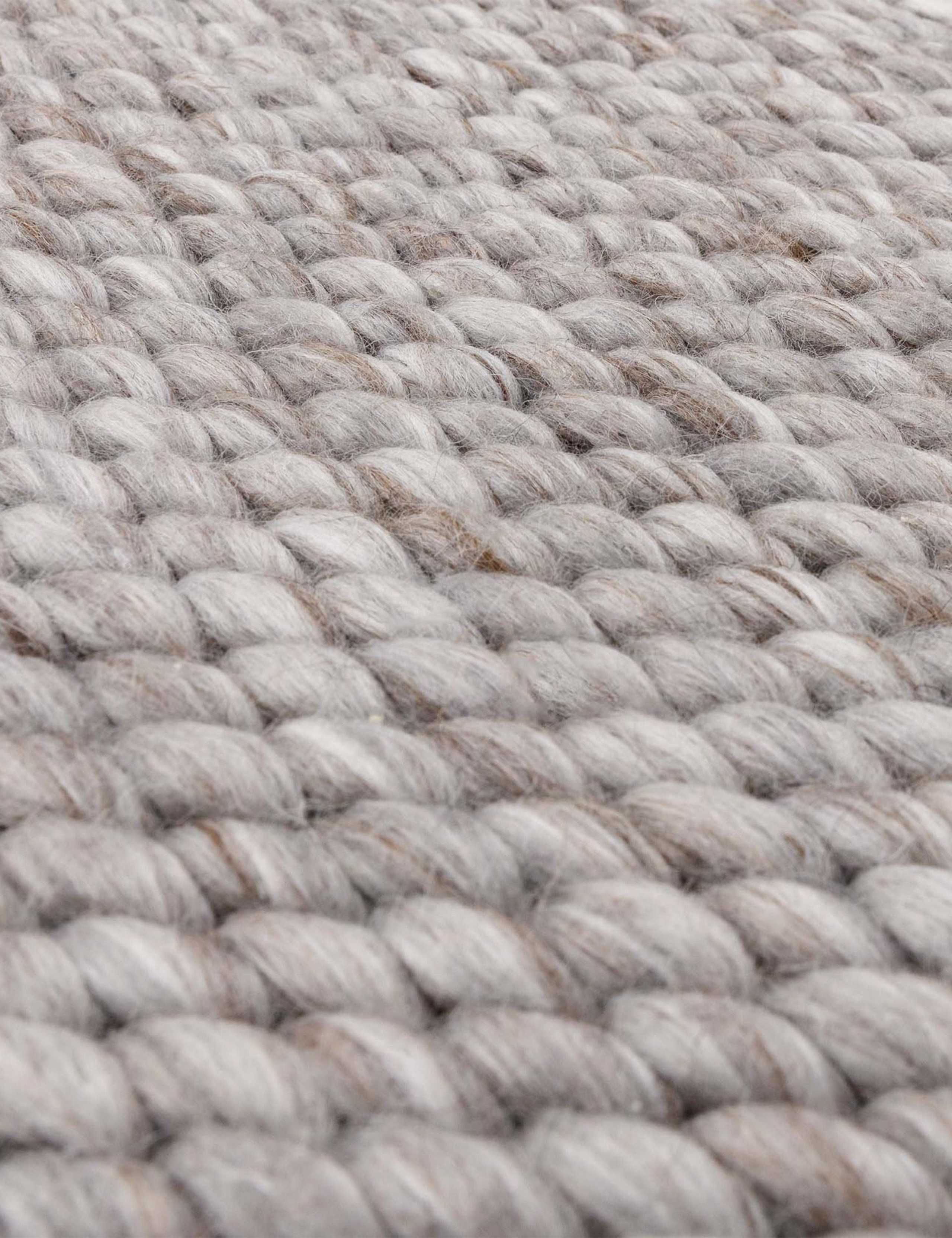 Zander Charcoal Wool Blend Woven Rug 5 of 5