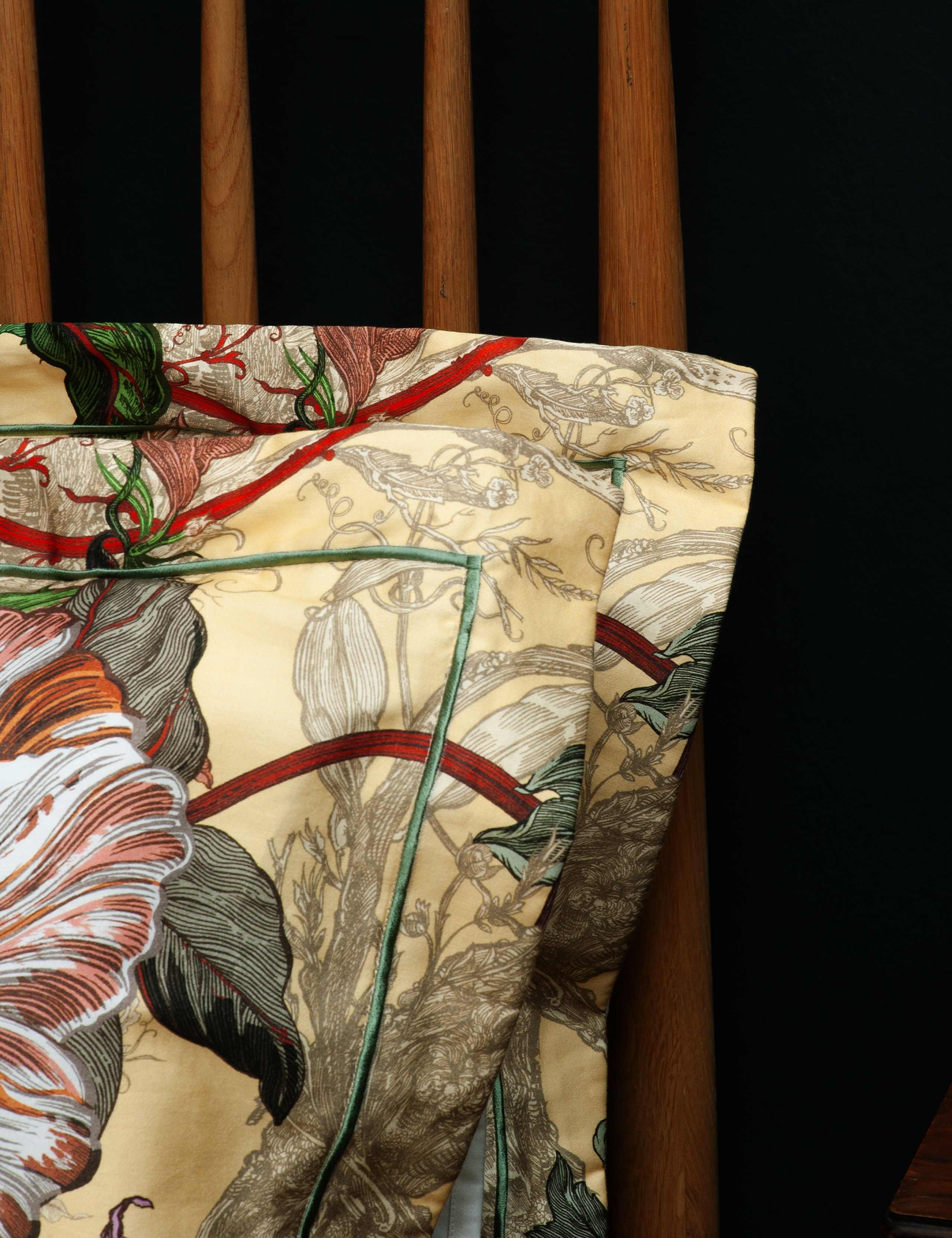 Pure Cotton Sateen Papaver Bedding Set 2 of 3