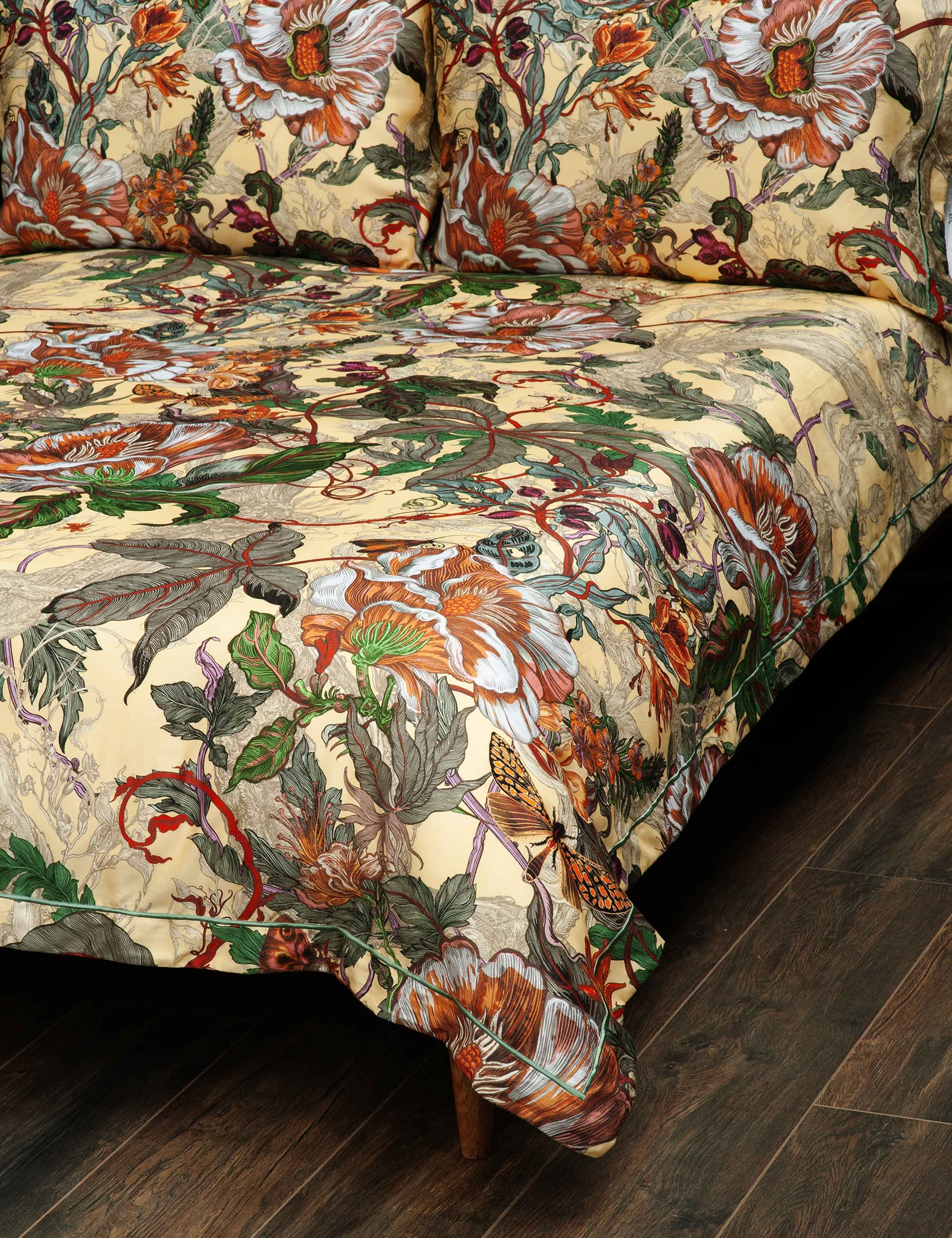Pure Cotton Sateen Papaver Bedding Set 3 of 3