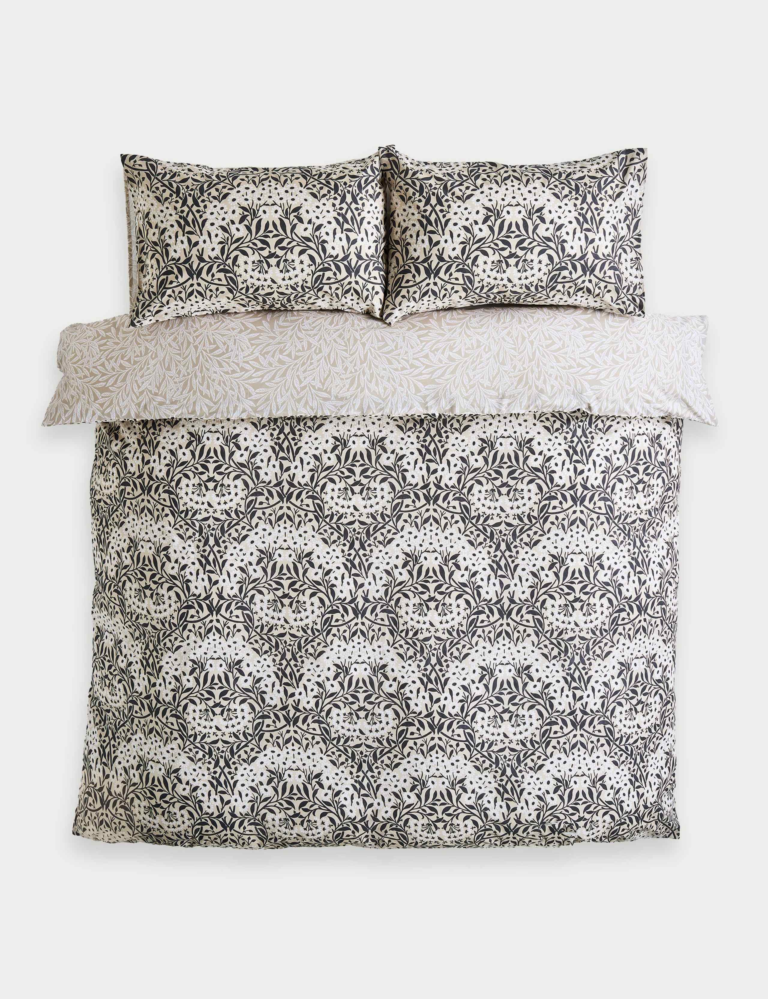 Pure Cotton Michaelmas Daisy Bedding Set 2 of 8