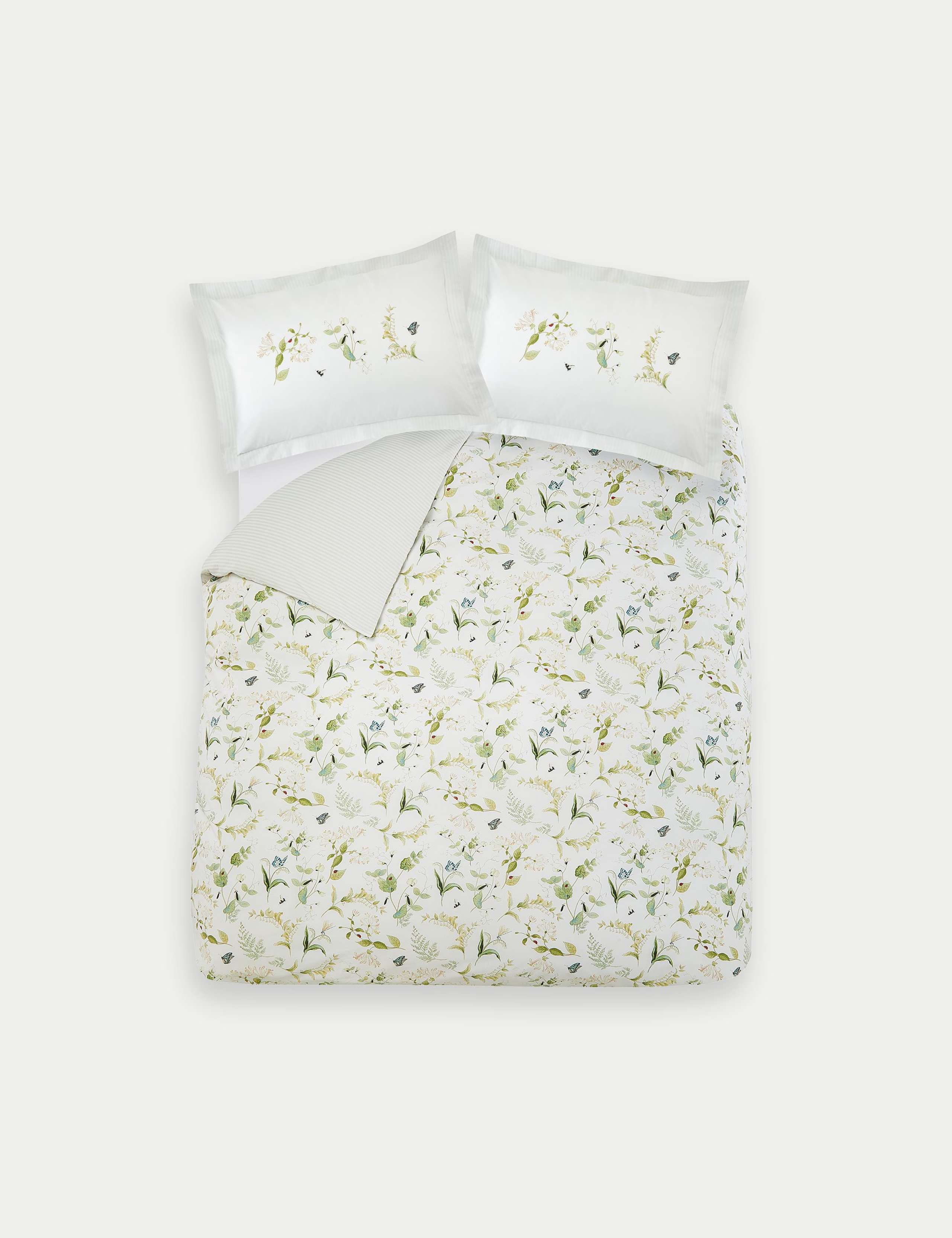 Pure Cotton Wild Floral Bedding Set 1 of 3