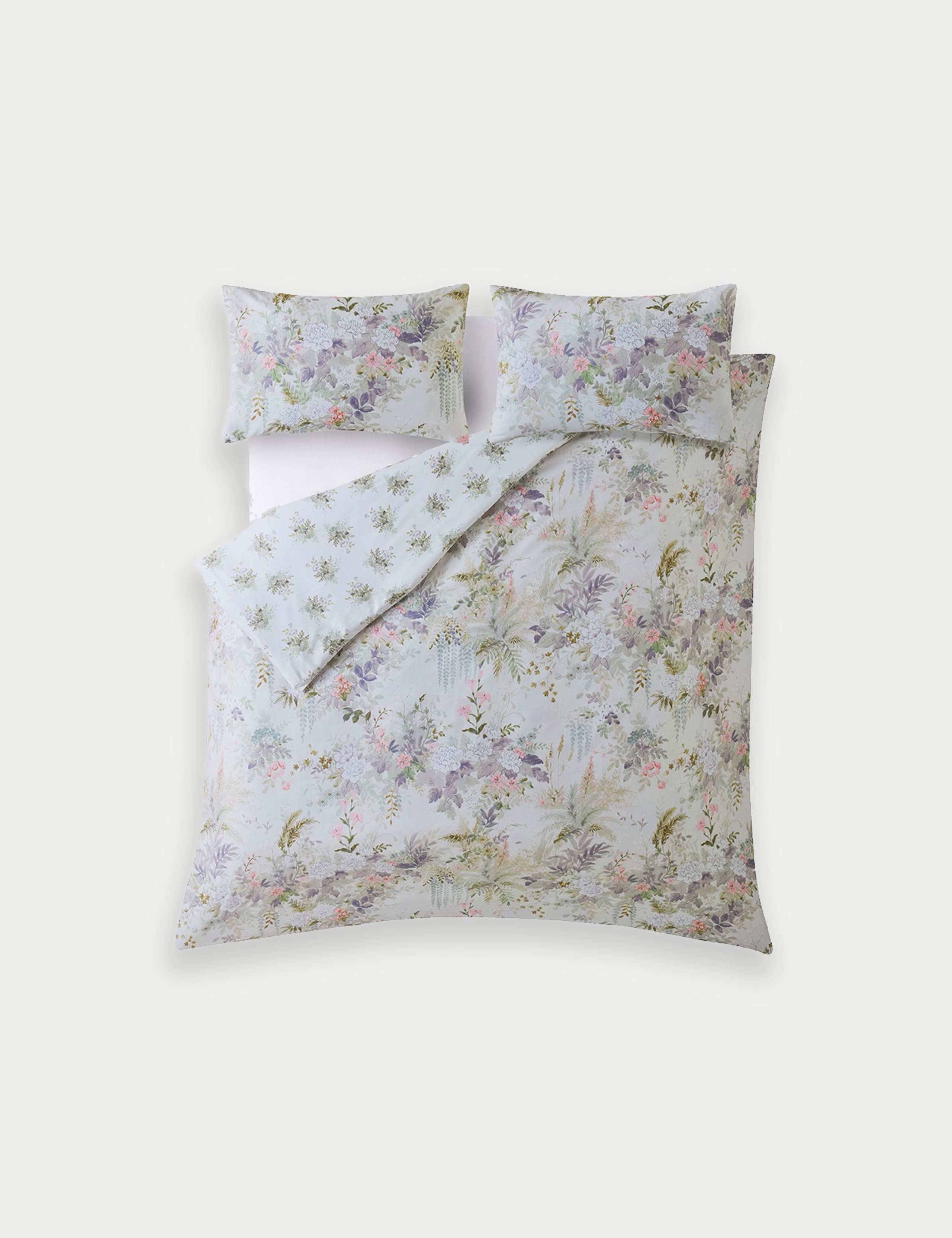 Pure Cotton Linlithgow Floral Bedding Set 2 of 7