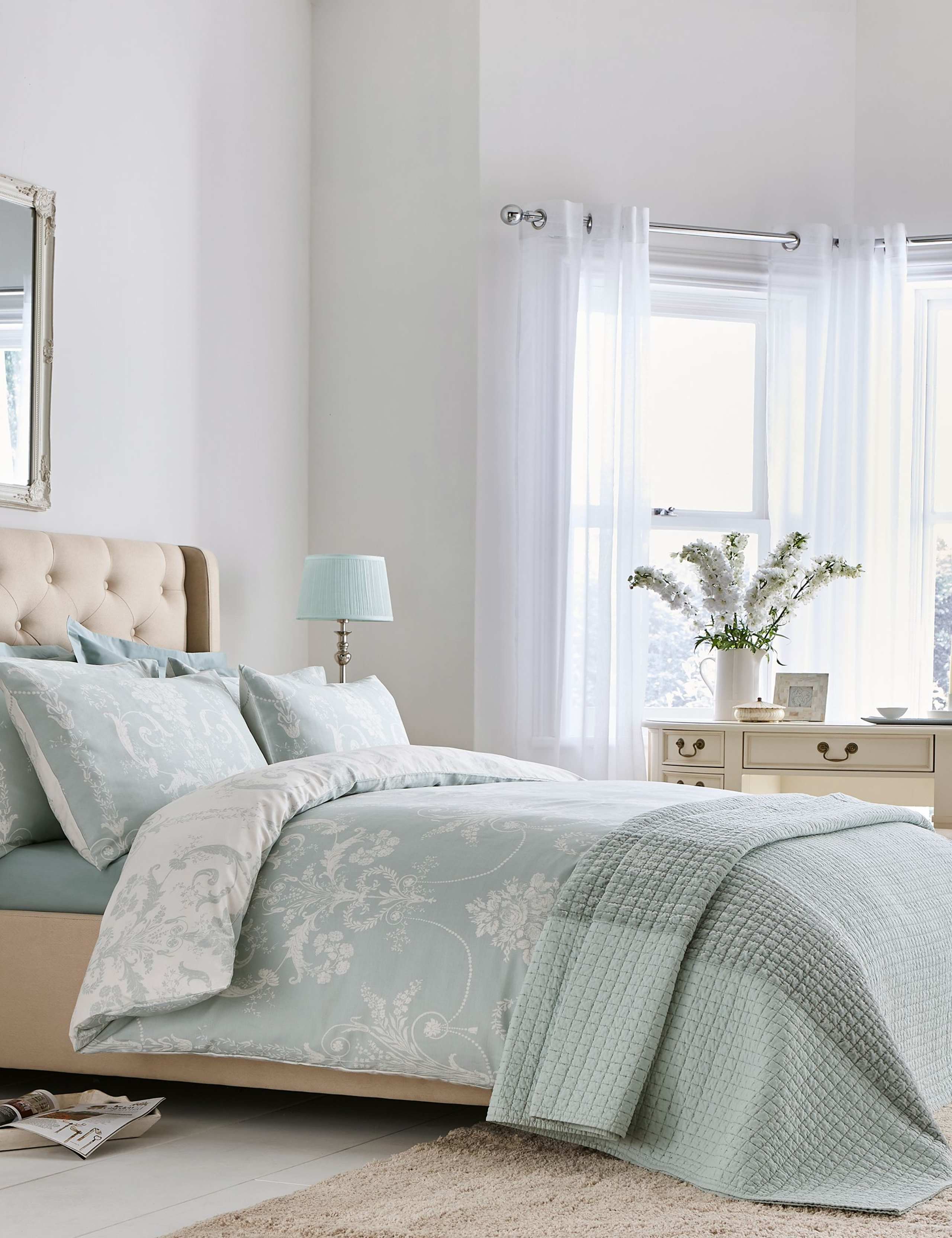 Pure Cotton Sateen Josette Bedding Set 1 of 3