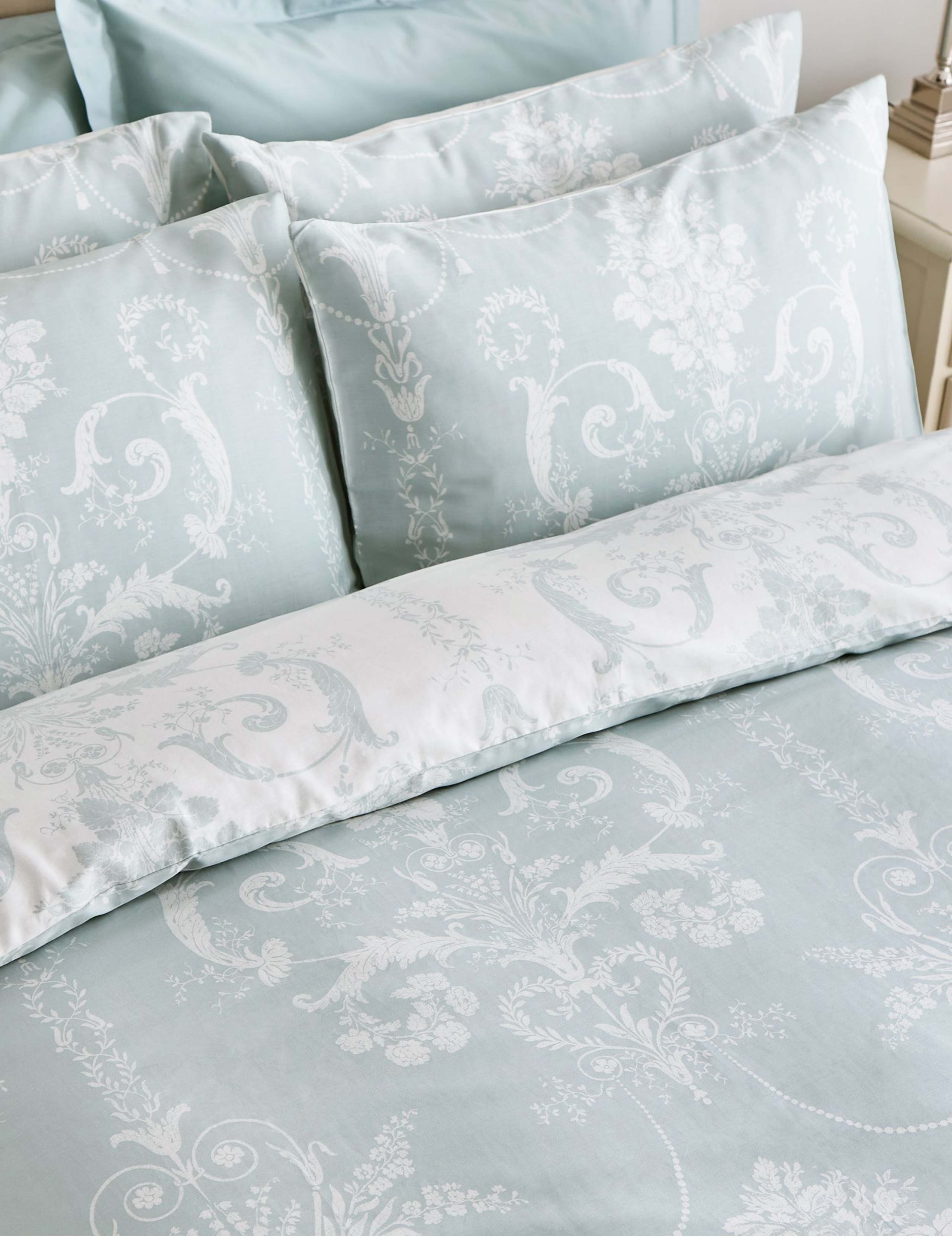 Pure Cotton Sateen Josette Bedding Set 2 of 3