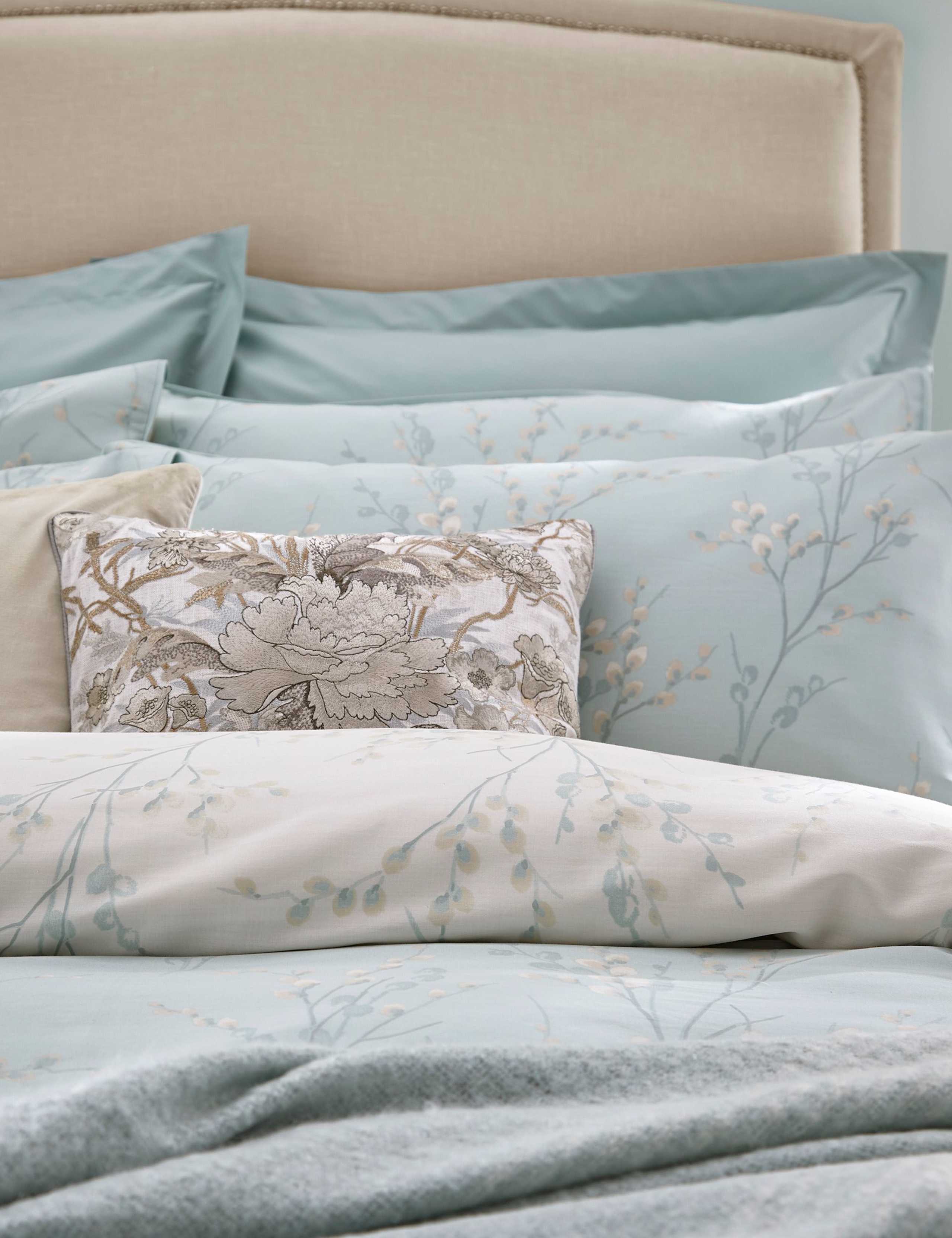 Pure Cotton Sateen Pussy Willow Bedding Set 2 of 3