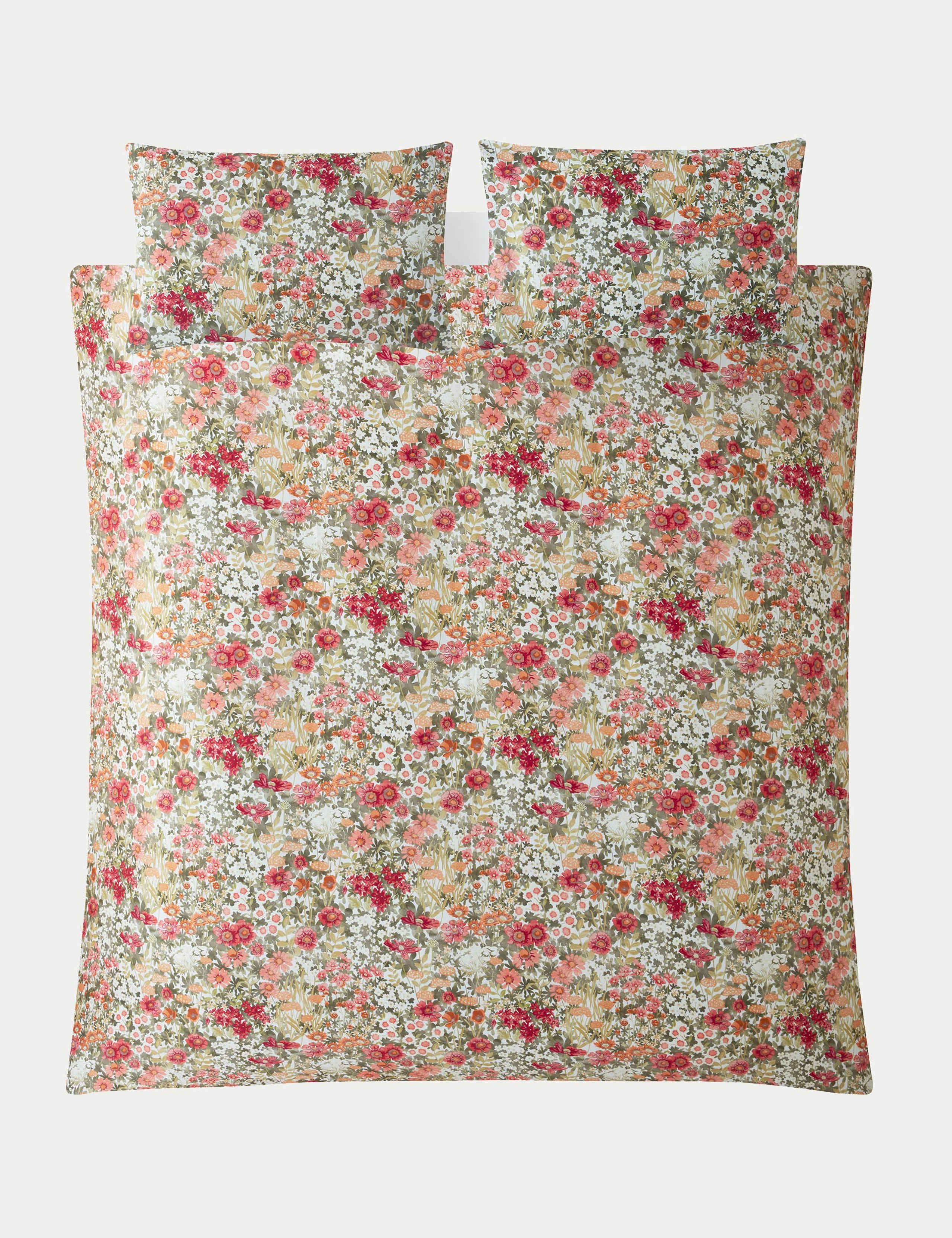 Pure Cotton Sateen Wallflower Bedding Set 4 of 7