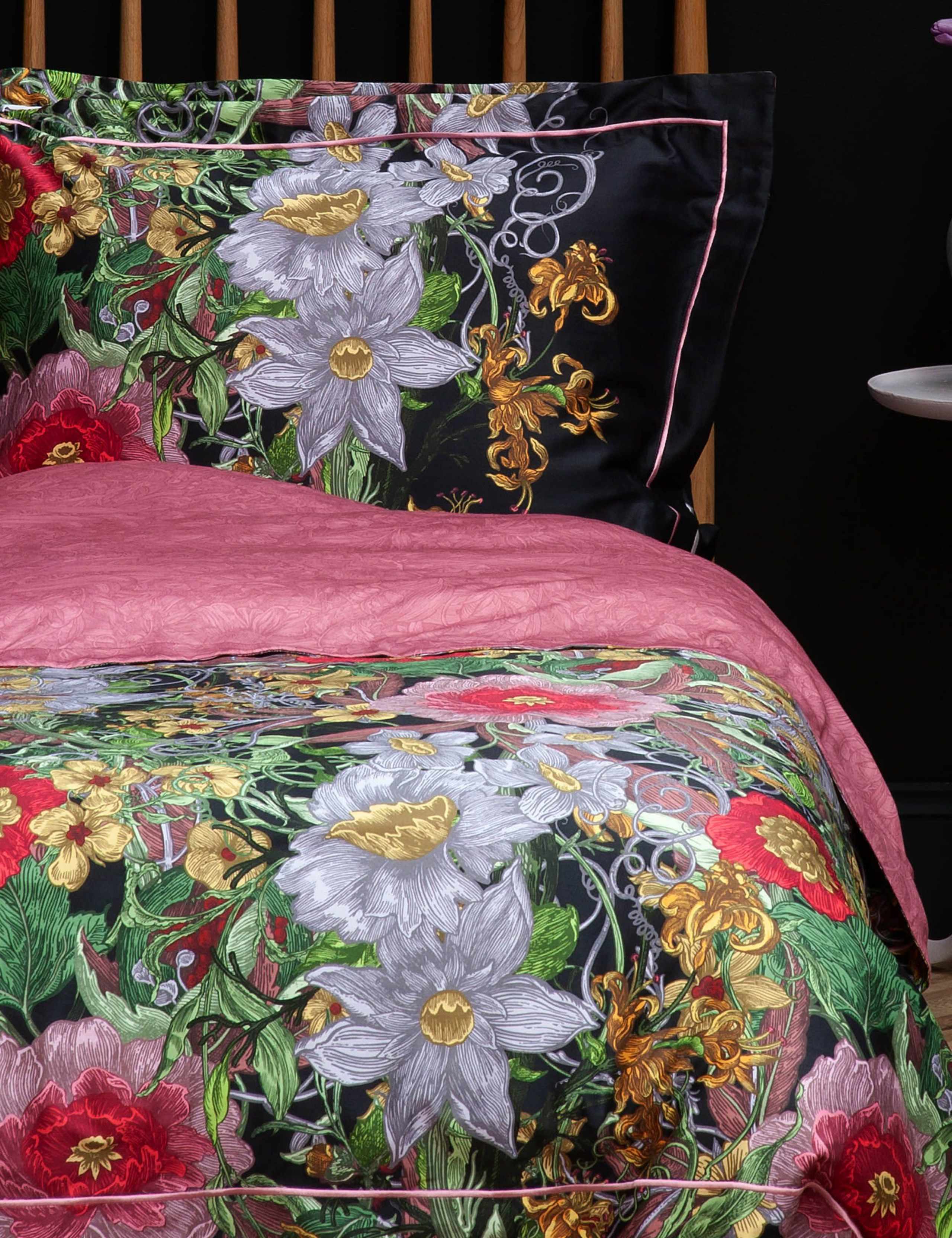 Pure Cotton Sateen Berkeley Blooms Bedding Set 3 of 8