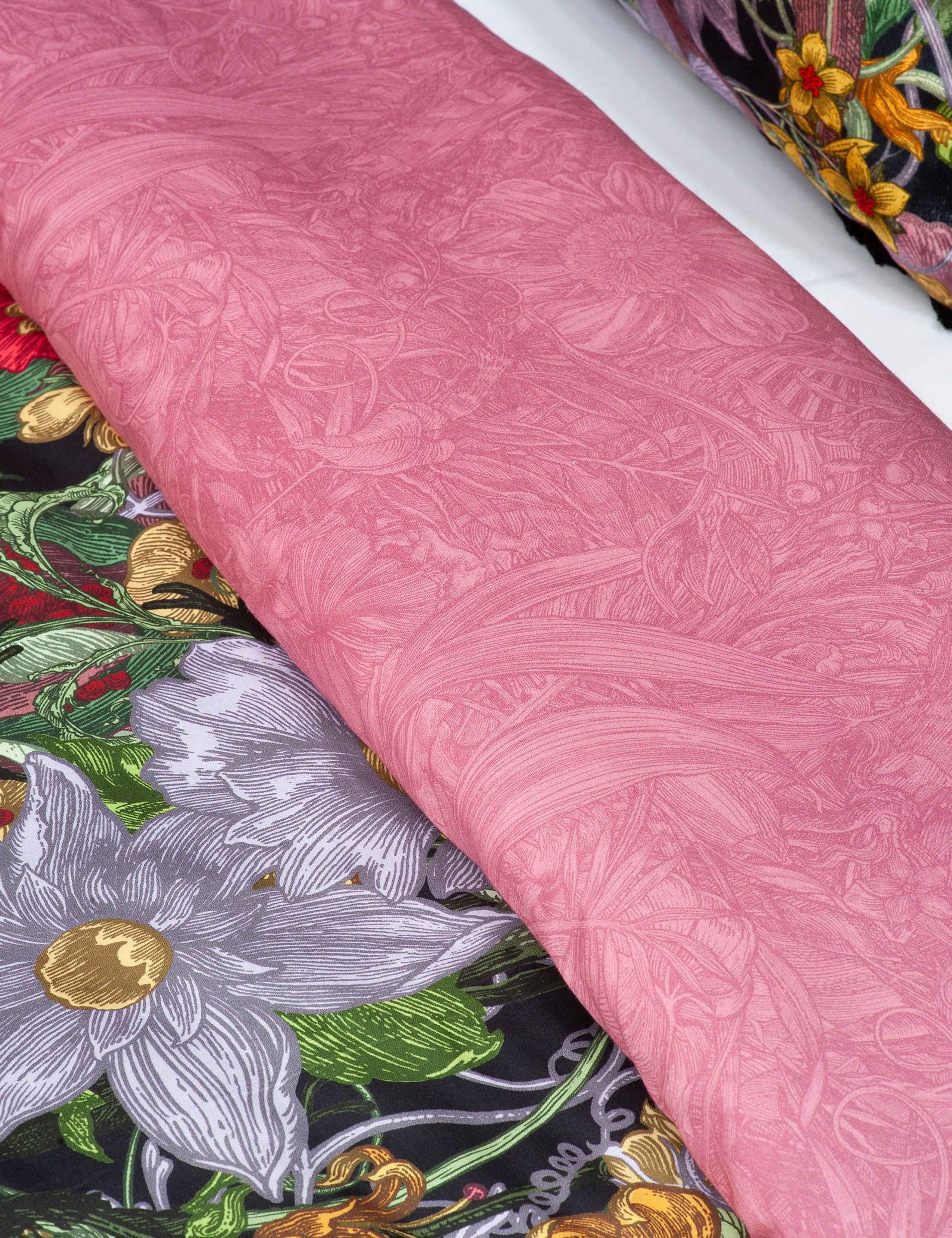 Pure Cotton Sateen Berkeley Blooms Bedding Set 6 of 8