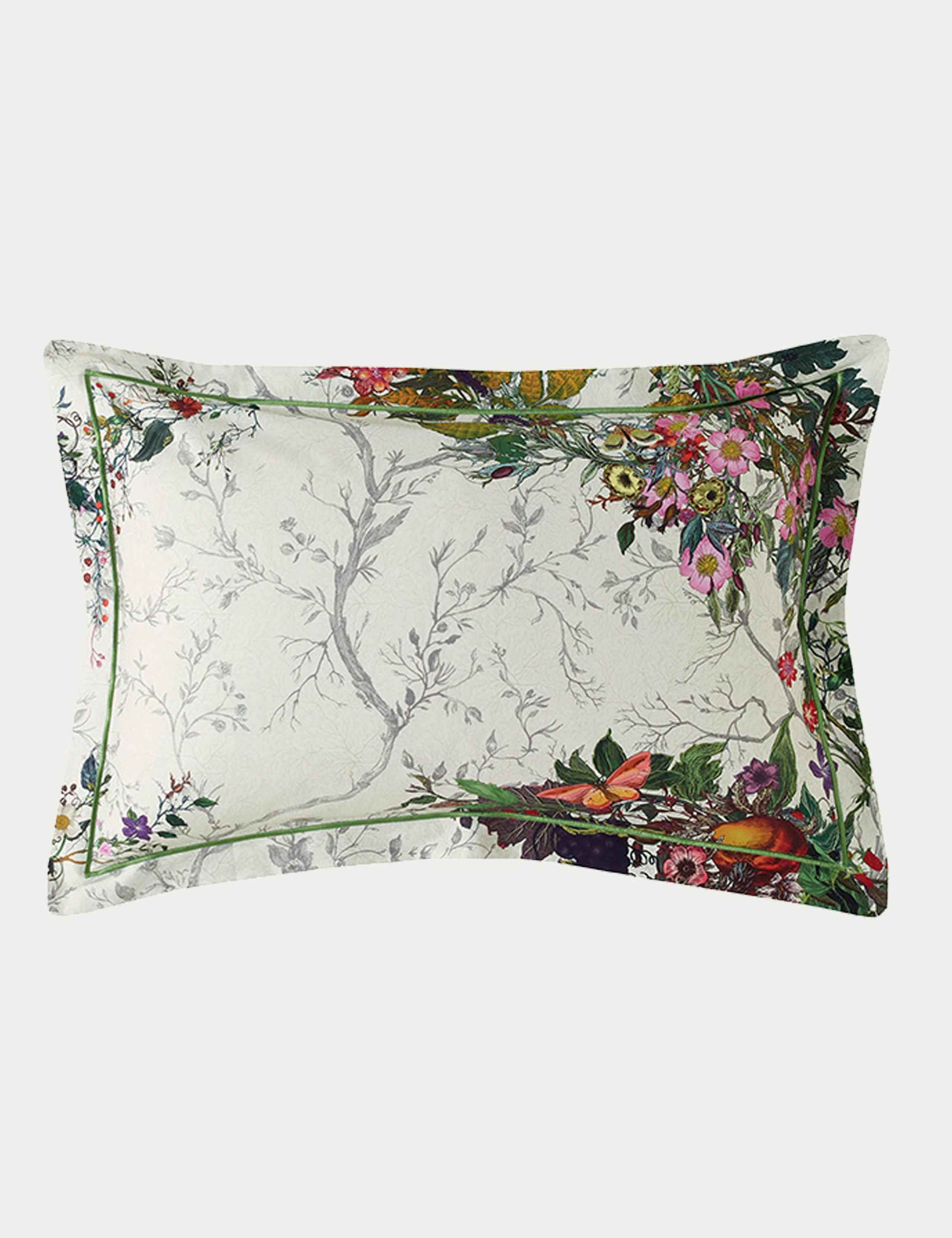 Pure Cotton Sateen Bloomsbury Garden Bedding Set 5 of 6