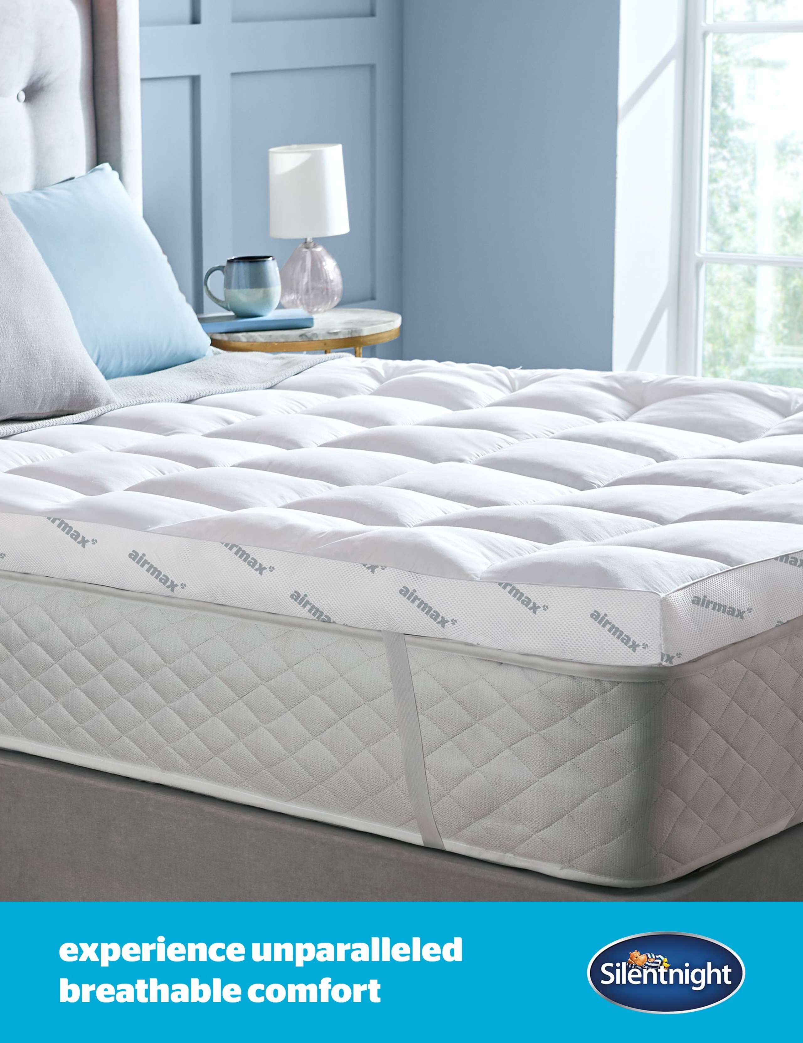 Airmax 1000 Extra Deep Mattress Topper 2 of 8